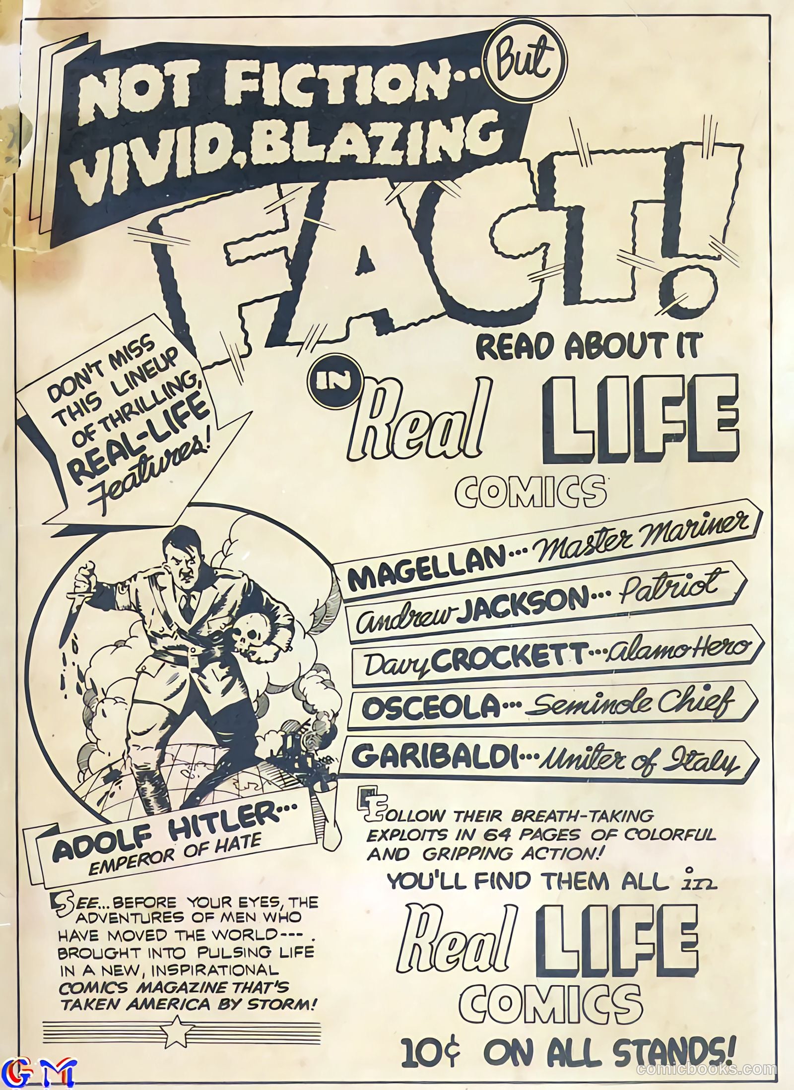 Exciting Comics #16 (1941) — page 67 of 68