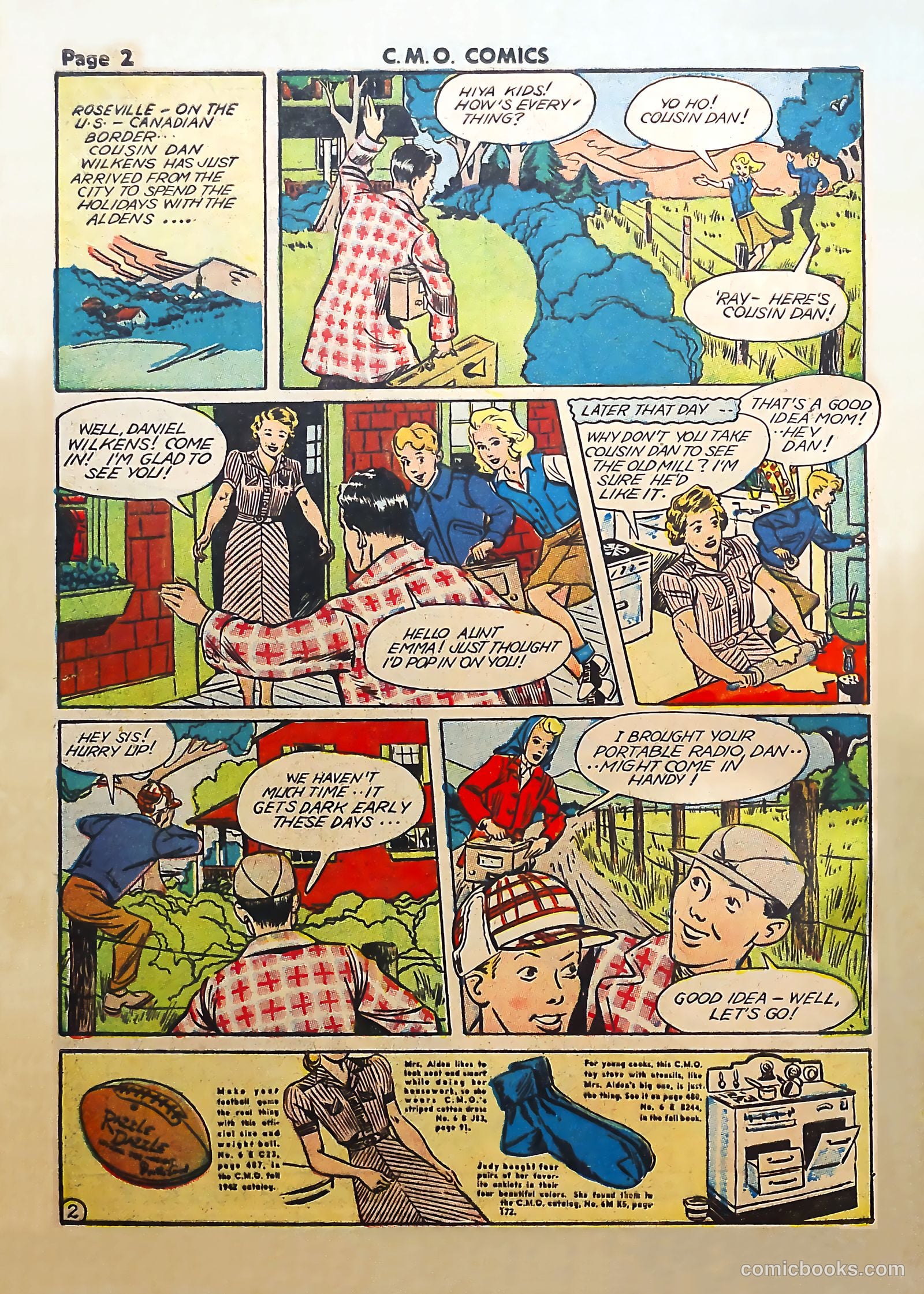 C-M-O Comics #1 (1942) — page 4 of 68