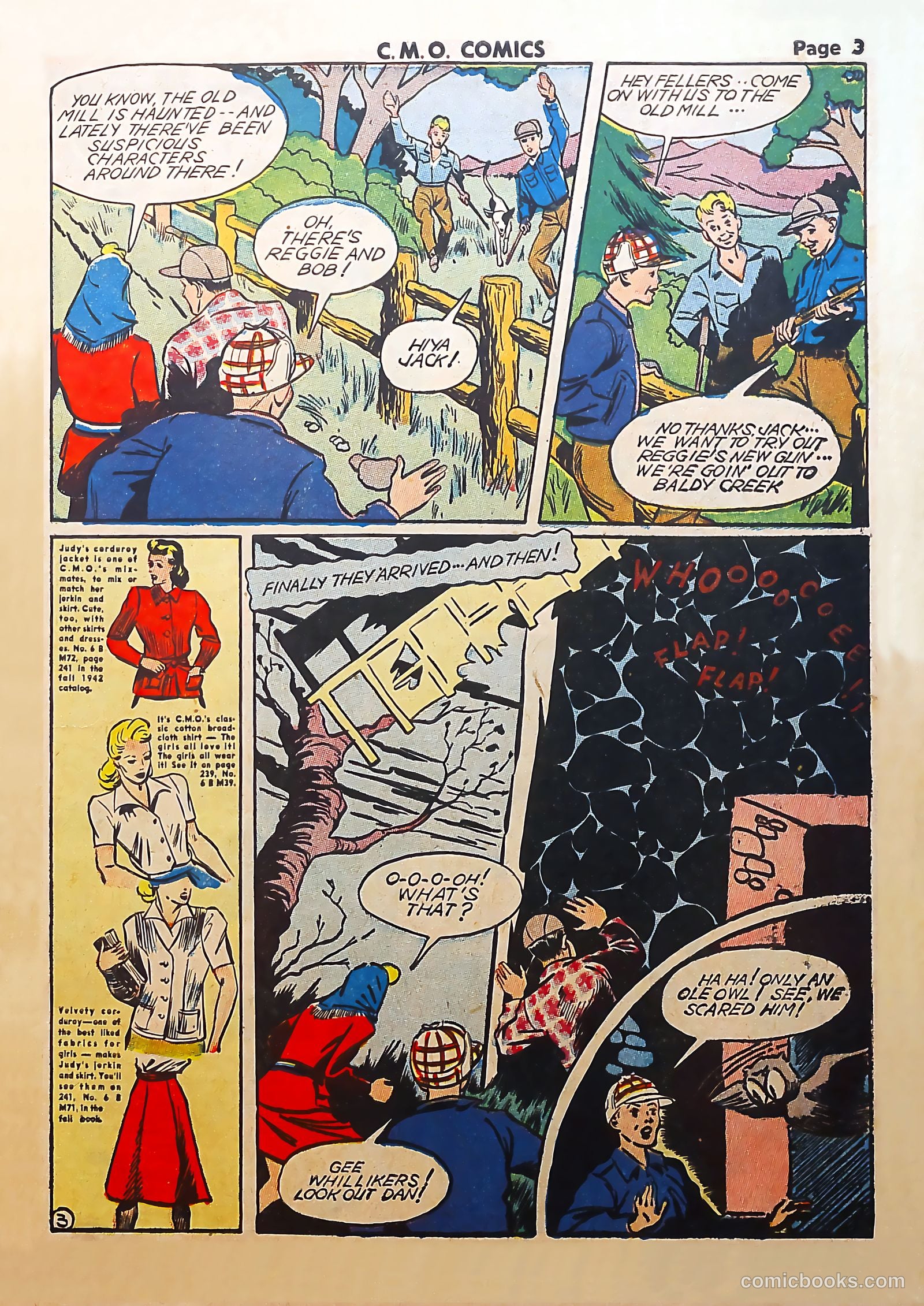 C-M-O Comics #1 (1942) — page 5 of 68