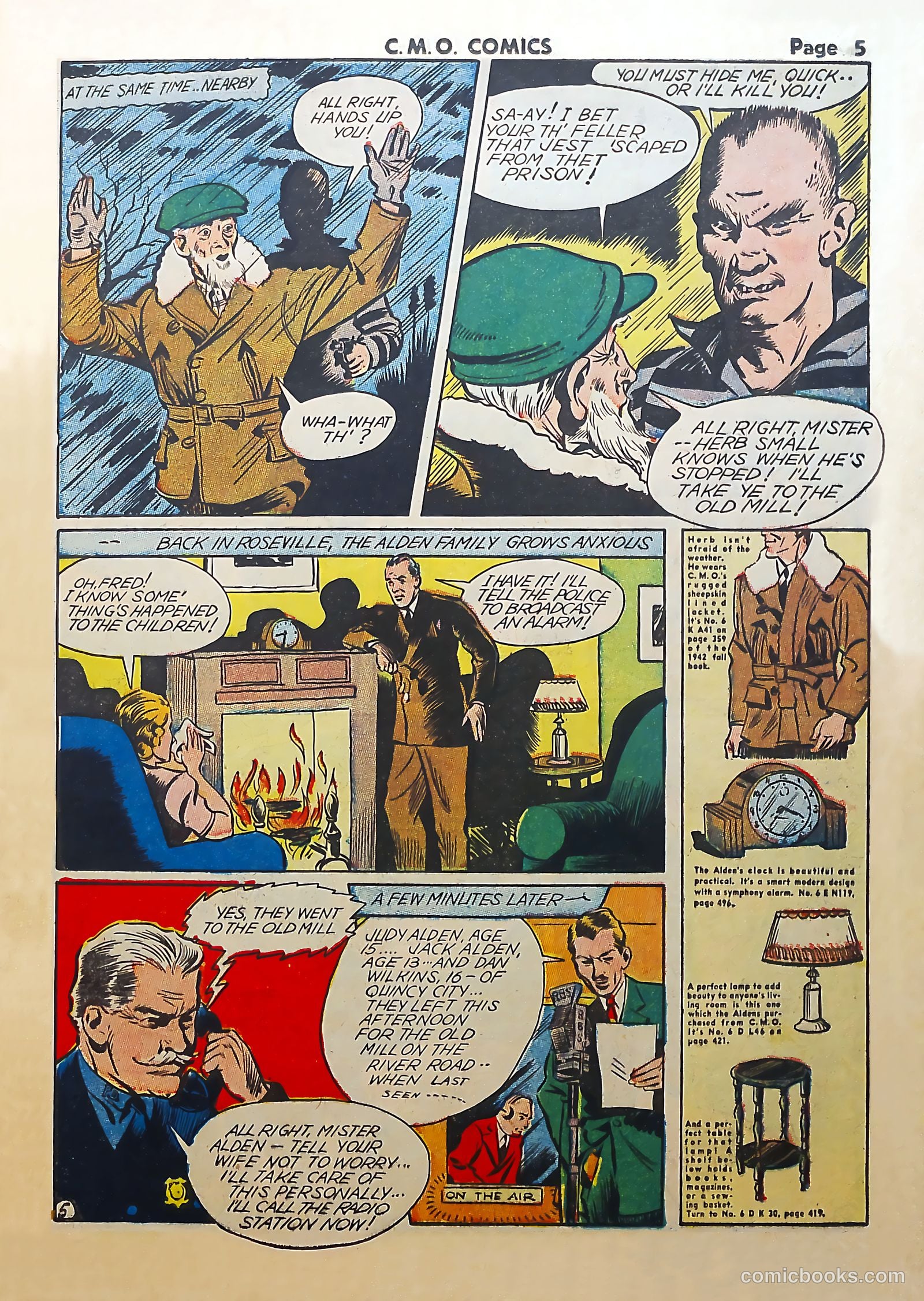 C-M-O Comics #1 (1942) — page 7 of 68