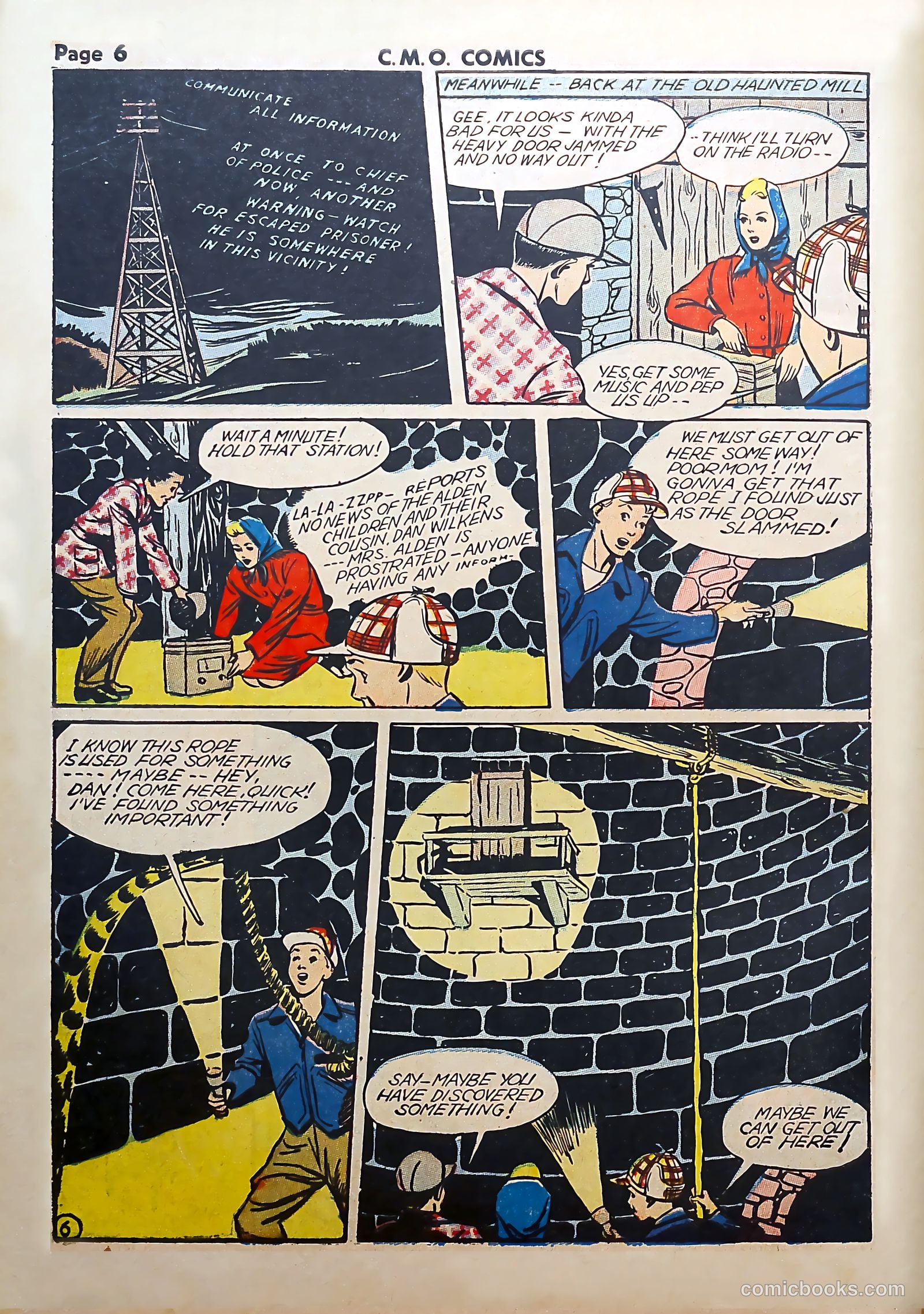 C-M-O Comics #1 (1942) — page 8 of 68
