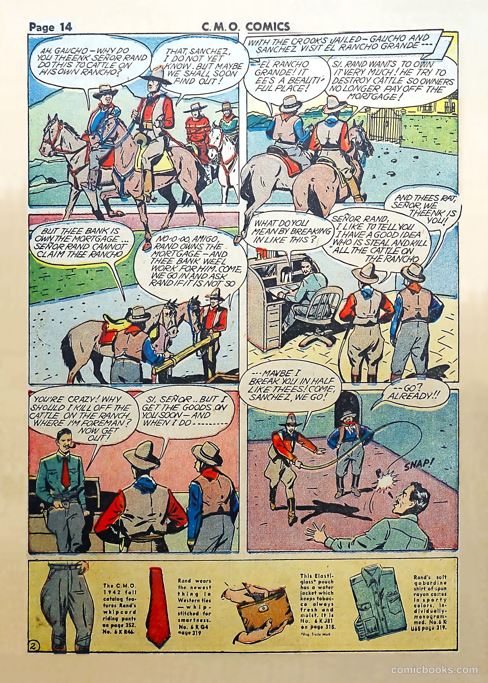 C-M-O Comics #1 (1942) — page 16 of 68