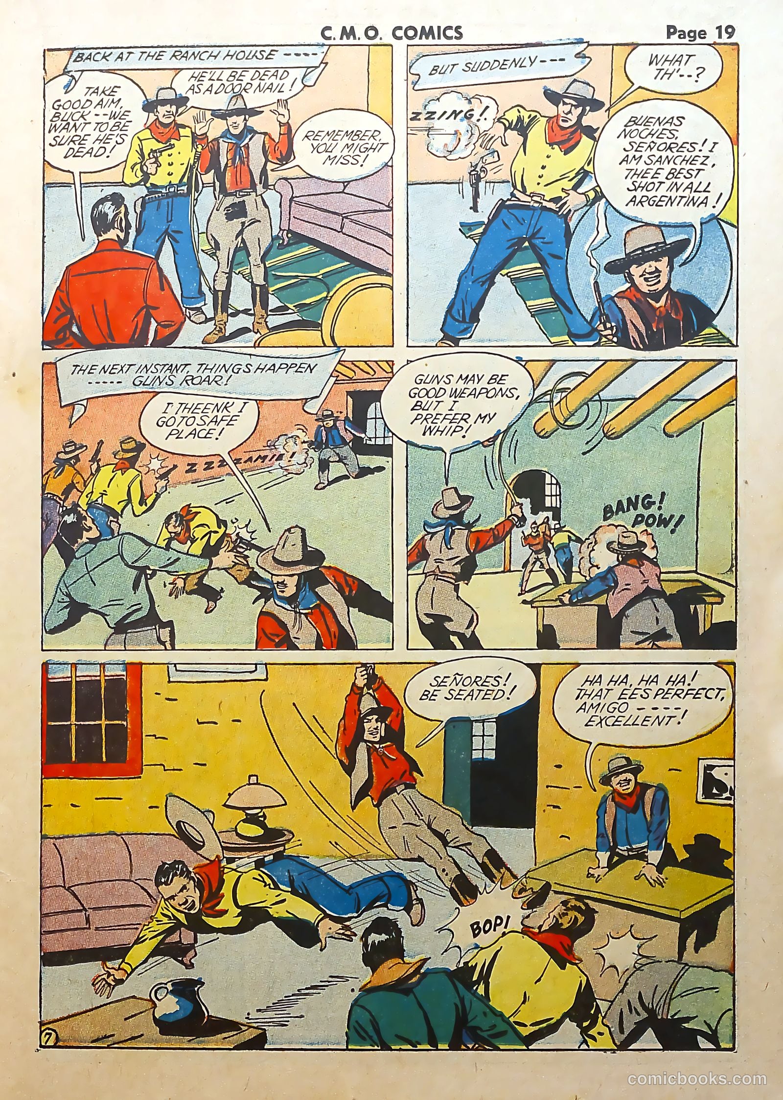 C-M-O Comics #1 (1942) — page 21 of 68