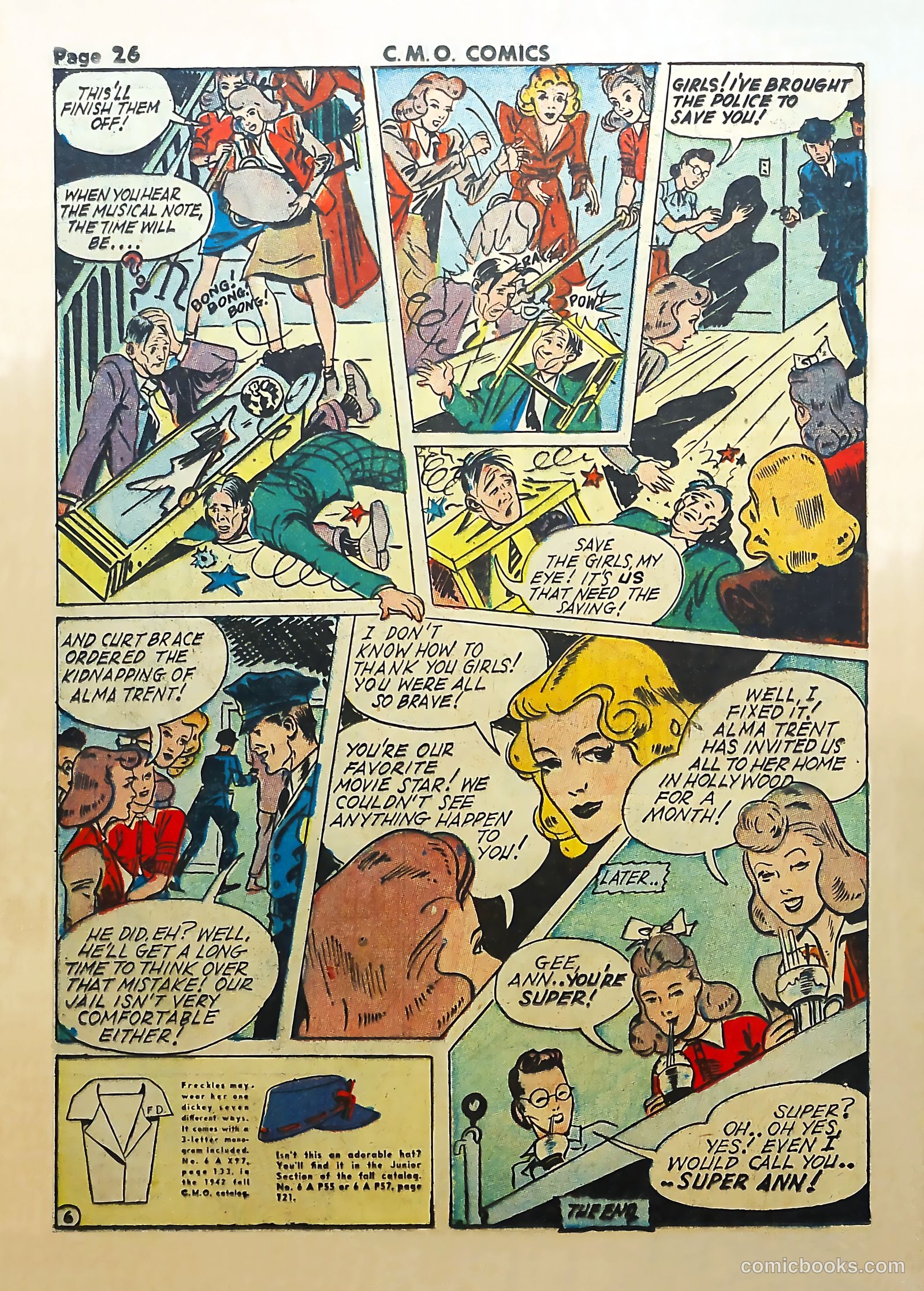 C-M-O Comics #1 (1942) — page 28 of 68