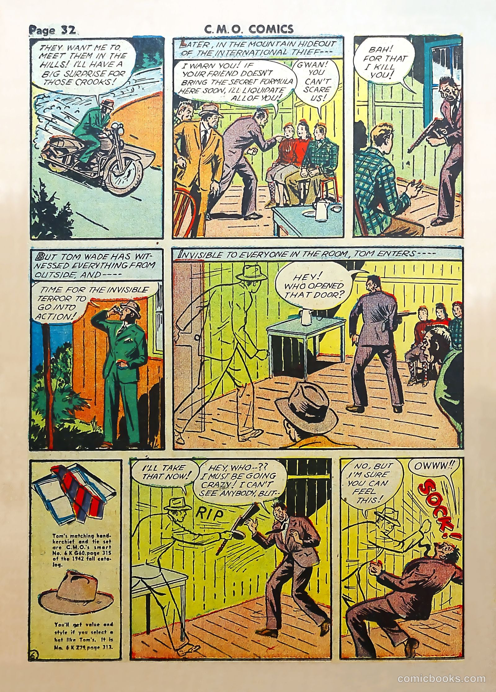 C-M-O Comics #1 (1942) — page 34 of 68