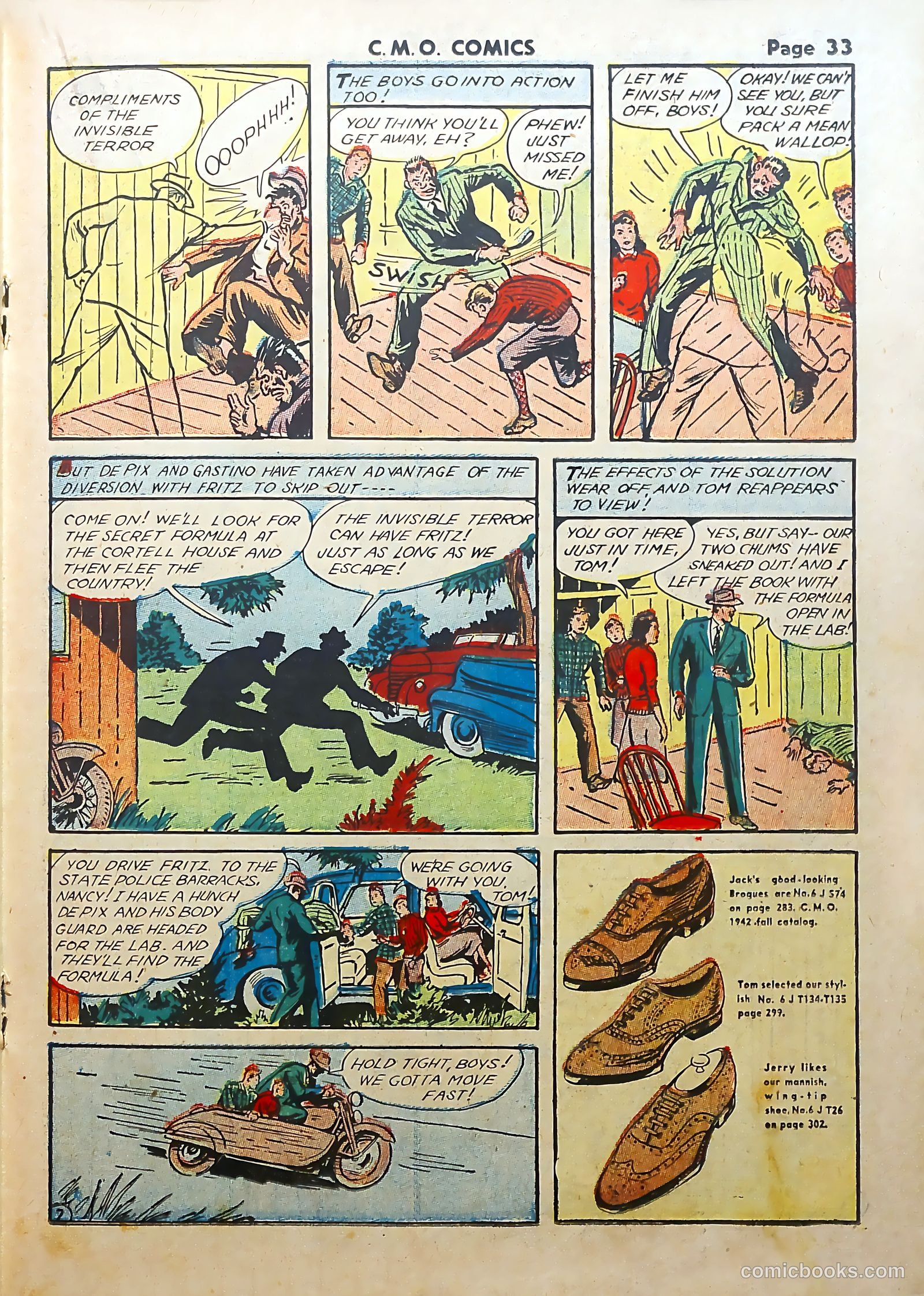 C-M-O Comics #1 (1942) — page 35 of 68