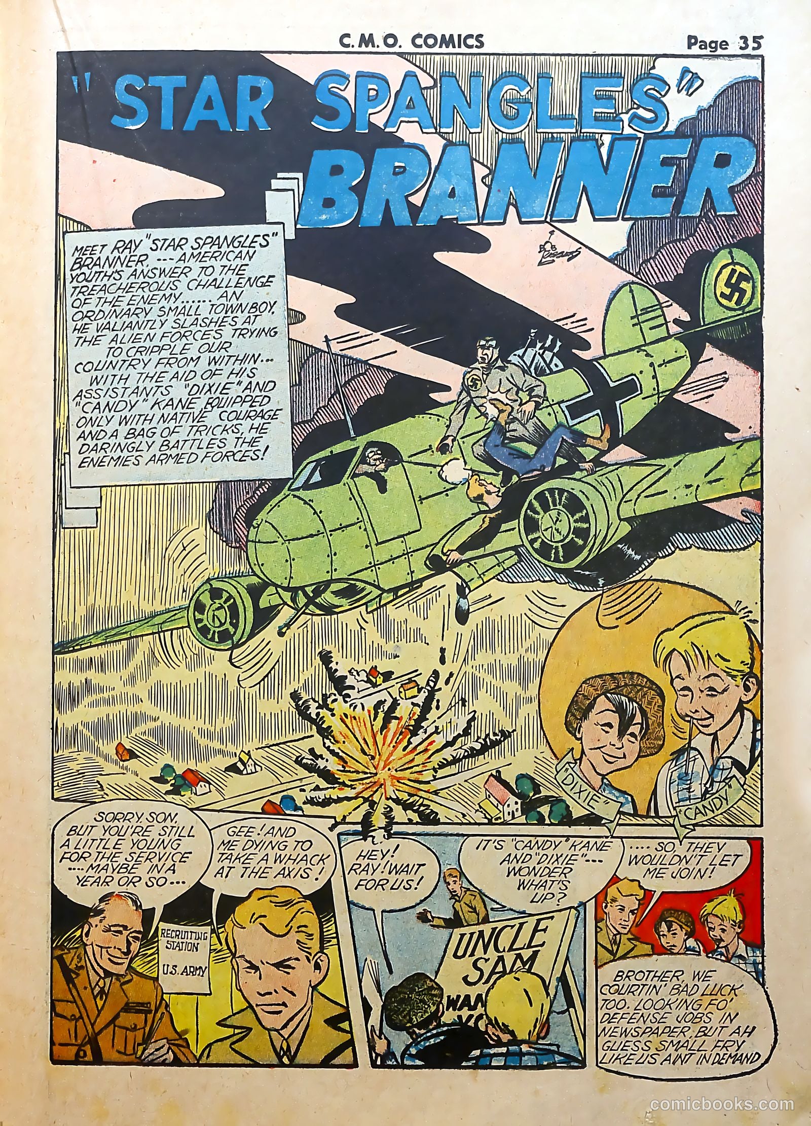 C-M-O Comics #1 (1942) — page 37 of 68