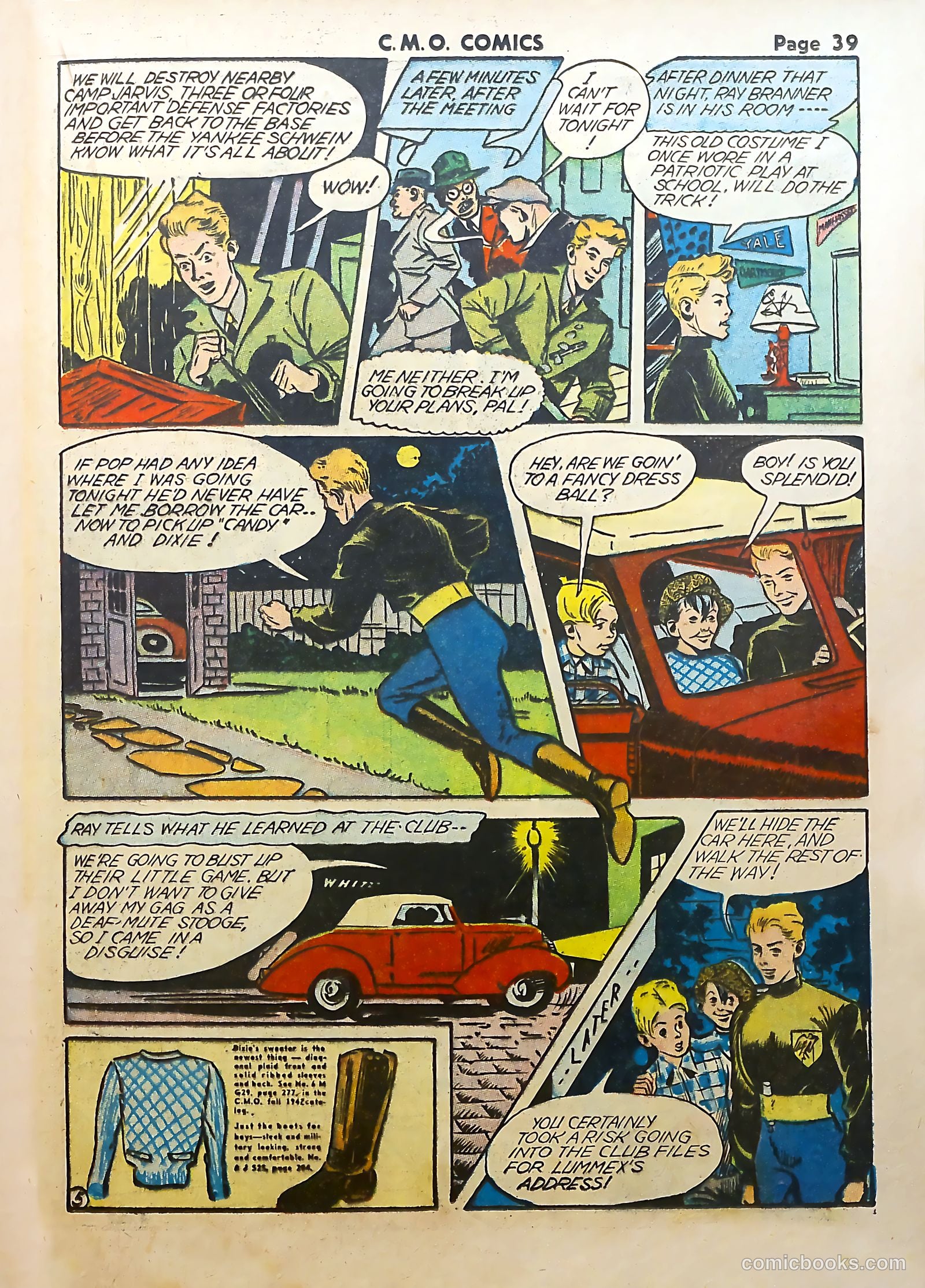 C-M-O Comics #1 (1942) — page 41 of 68