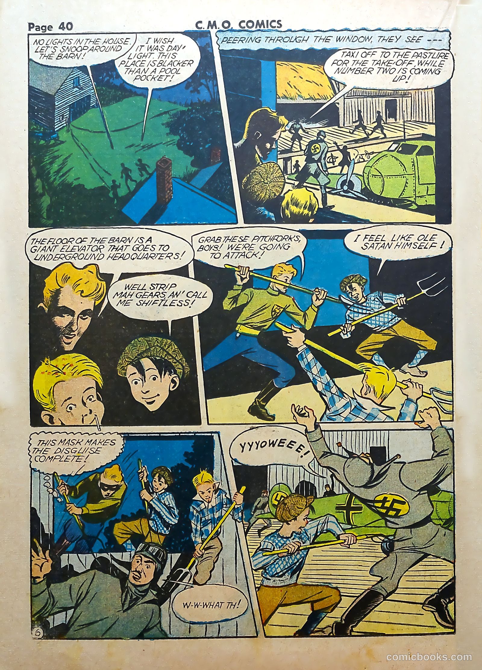 C-M-O Comics #1 (1942) — page 42 of 68