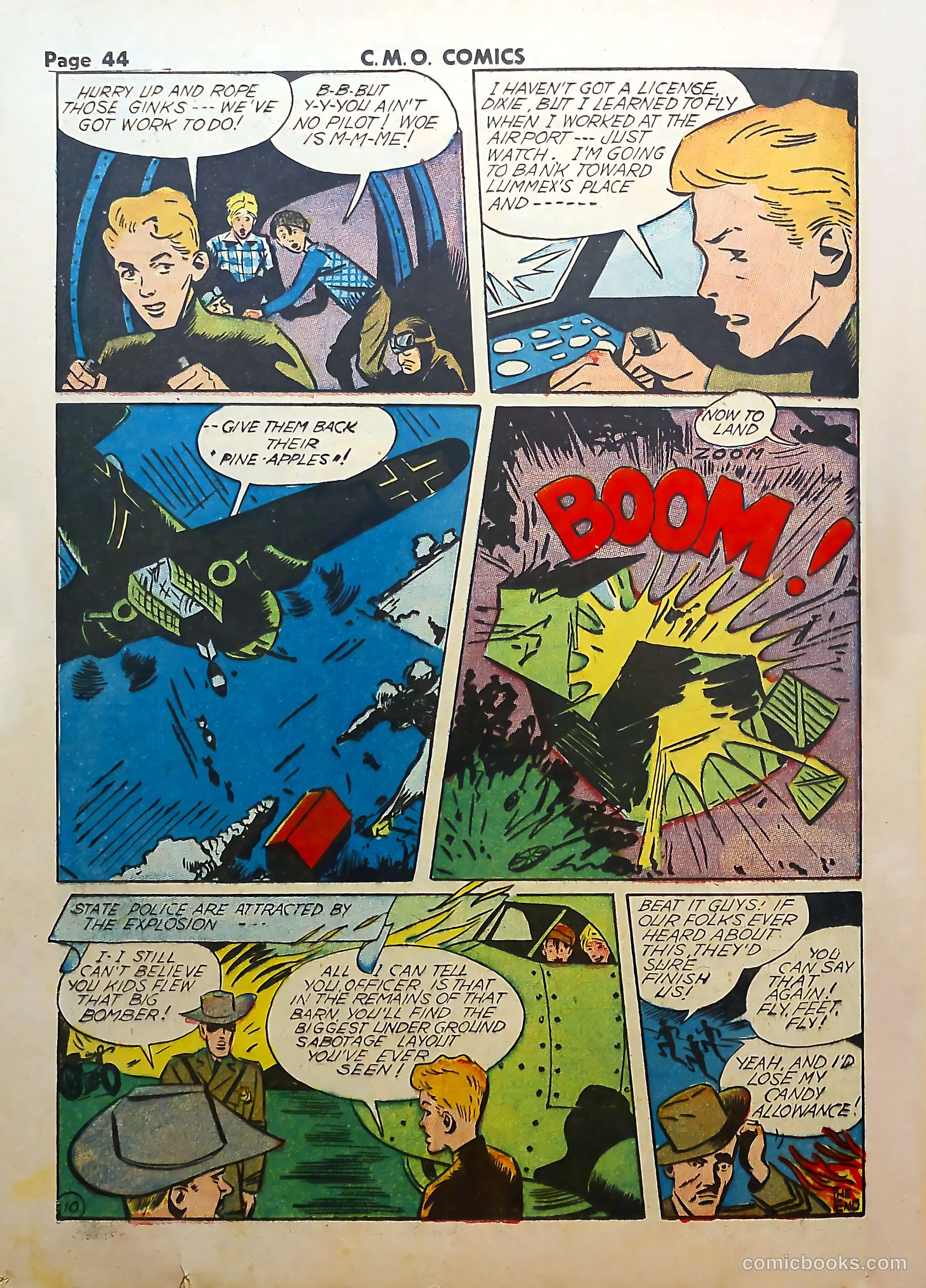 C-M-O Comics #1 (1942) — page 46 of 68