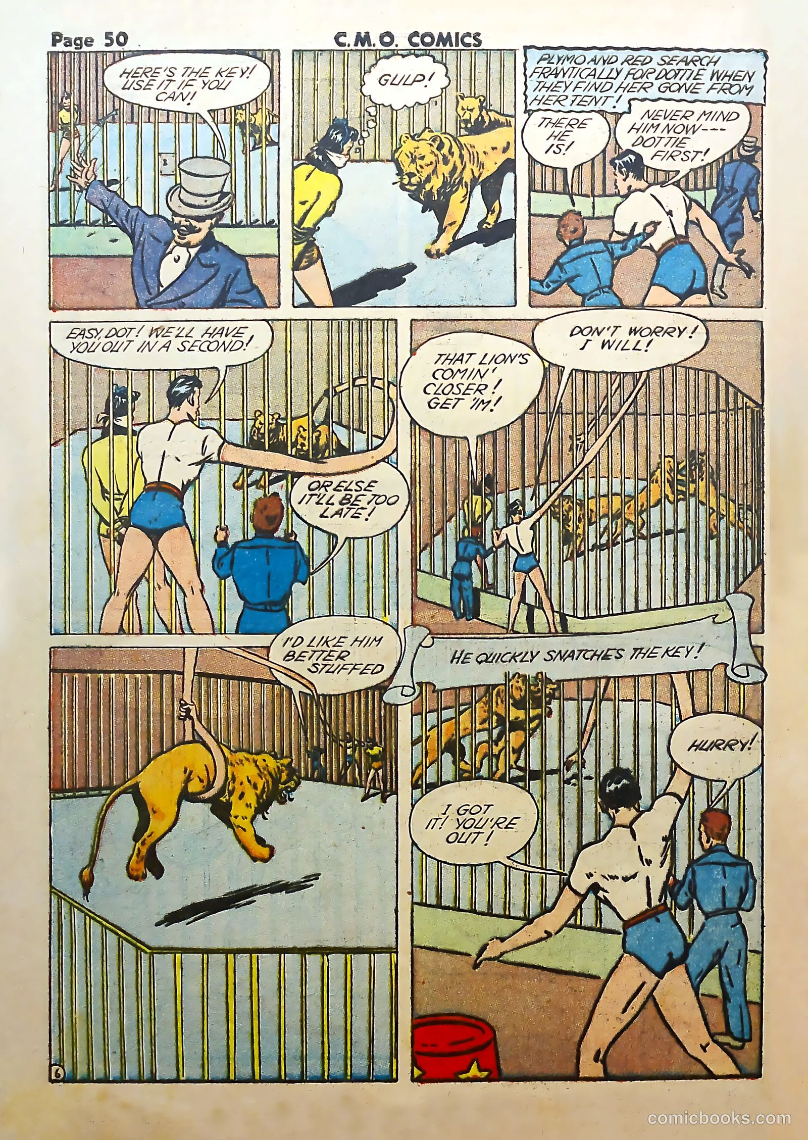 C-M-O Comics #1 (1942) — page 52 of 68