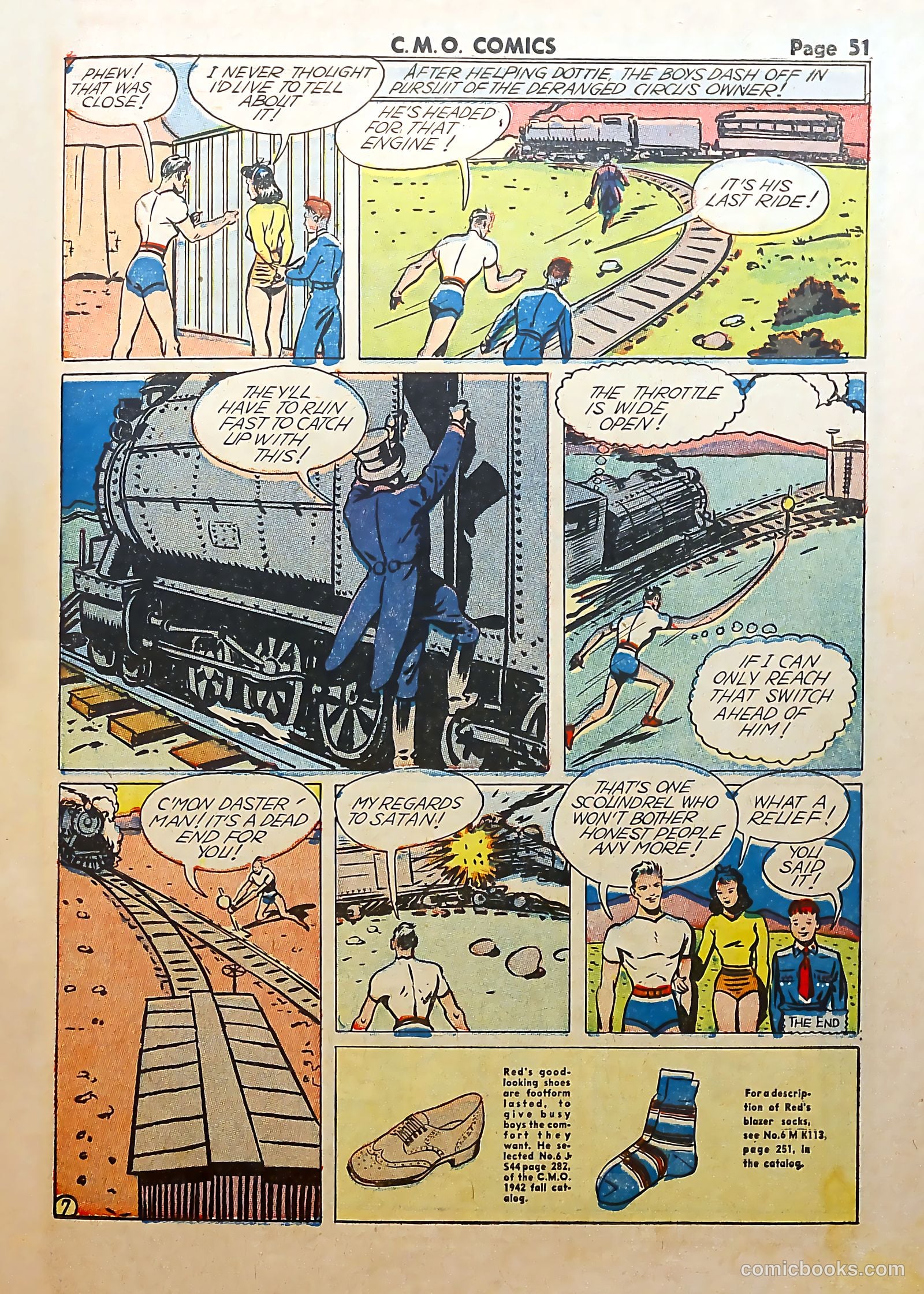 C-M-O Comics #1 (1942) — page 53 of 68
