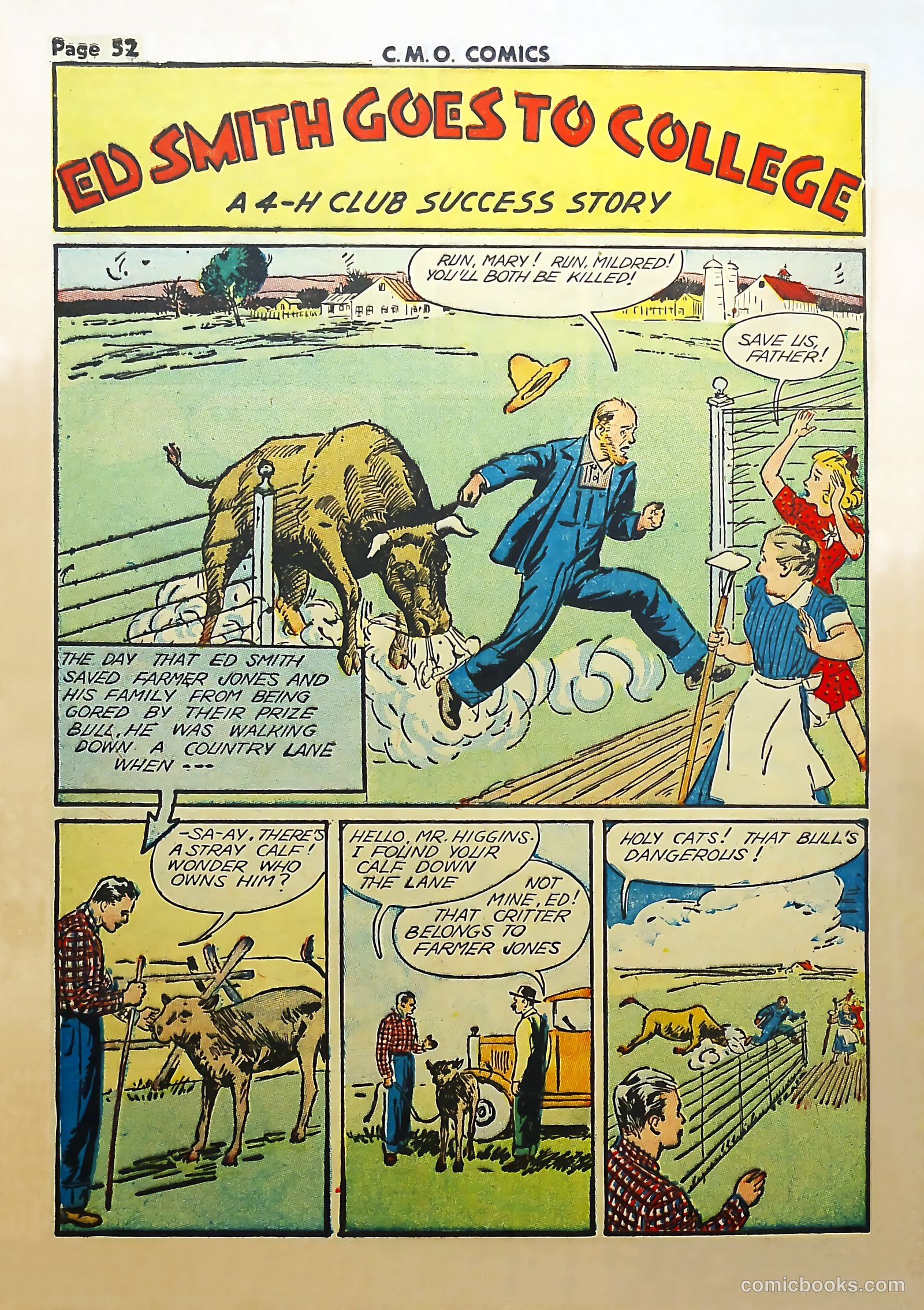 C-M-O Comics #1 (1942) — page 54 of 68