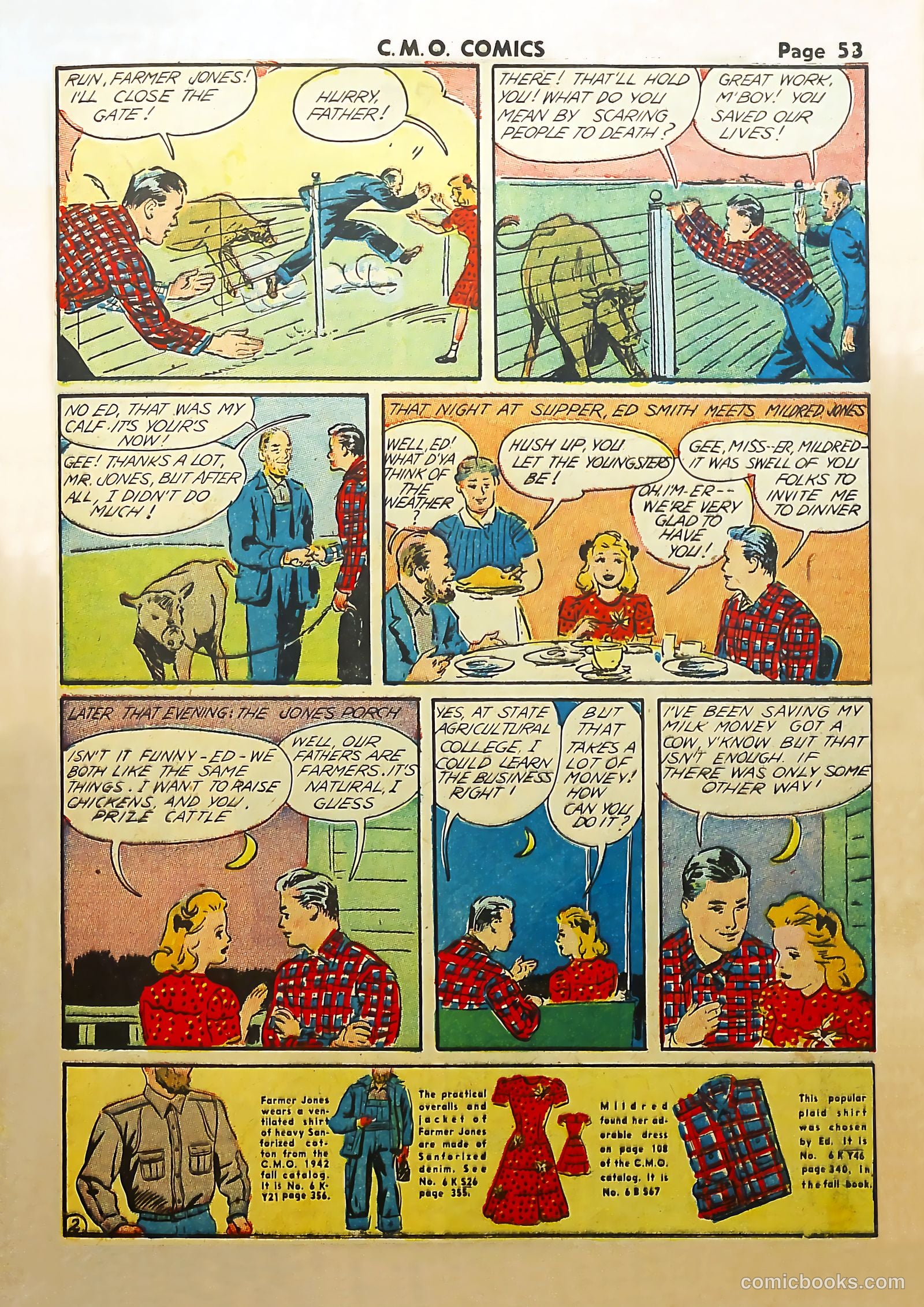 C-M-O Comics #1 (1942) — page 55 of 68
