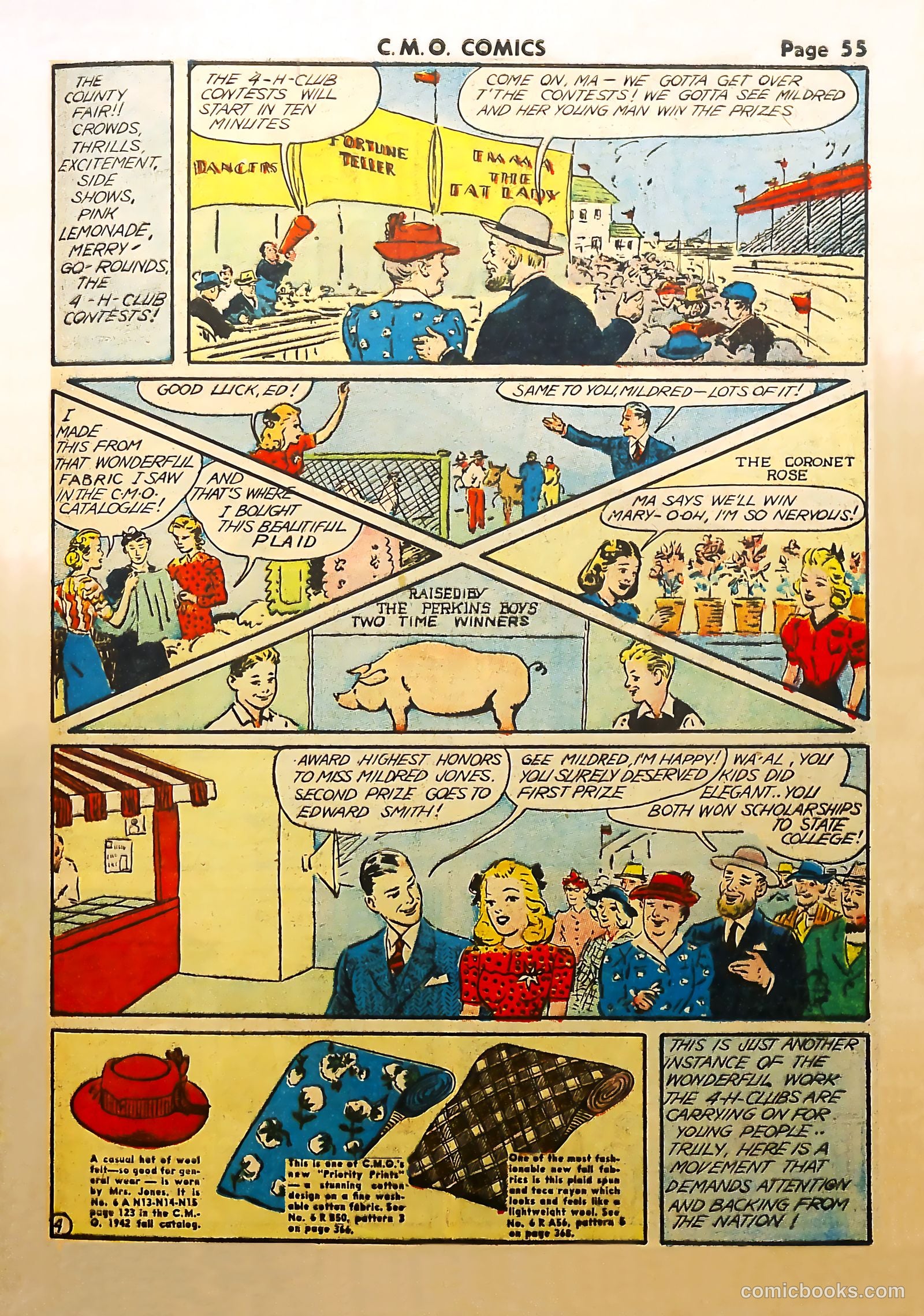 C-M-O Comics #1 (1942) — page 57 of 68