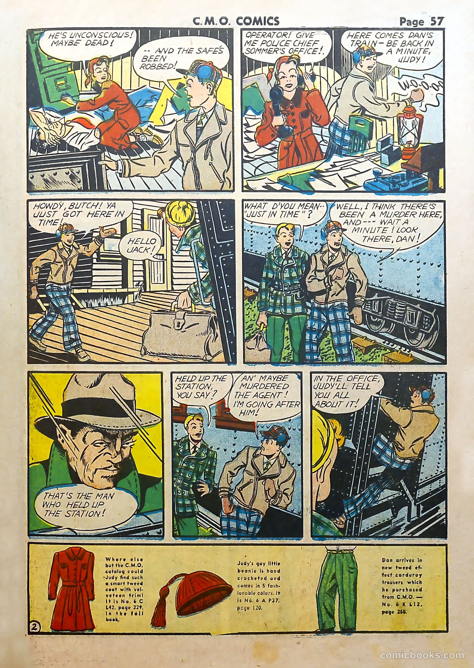 C-M-O Comics #1 (1942) — page 59 of 68