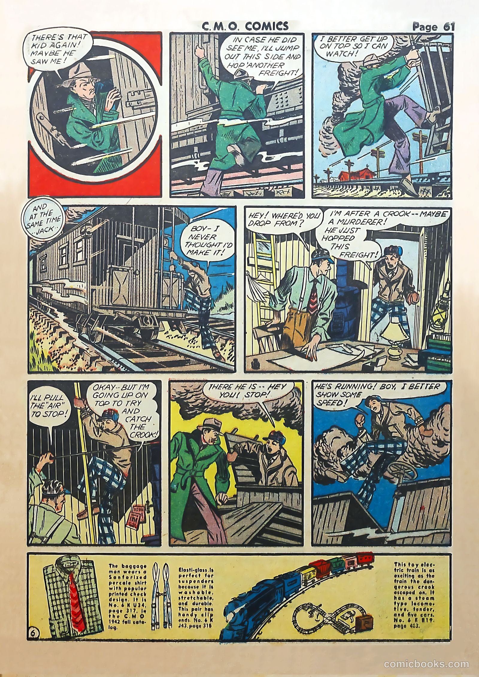 C-M-O Comics #1 (1942) — page 63 of 68