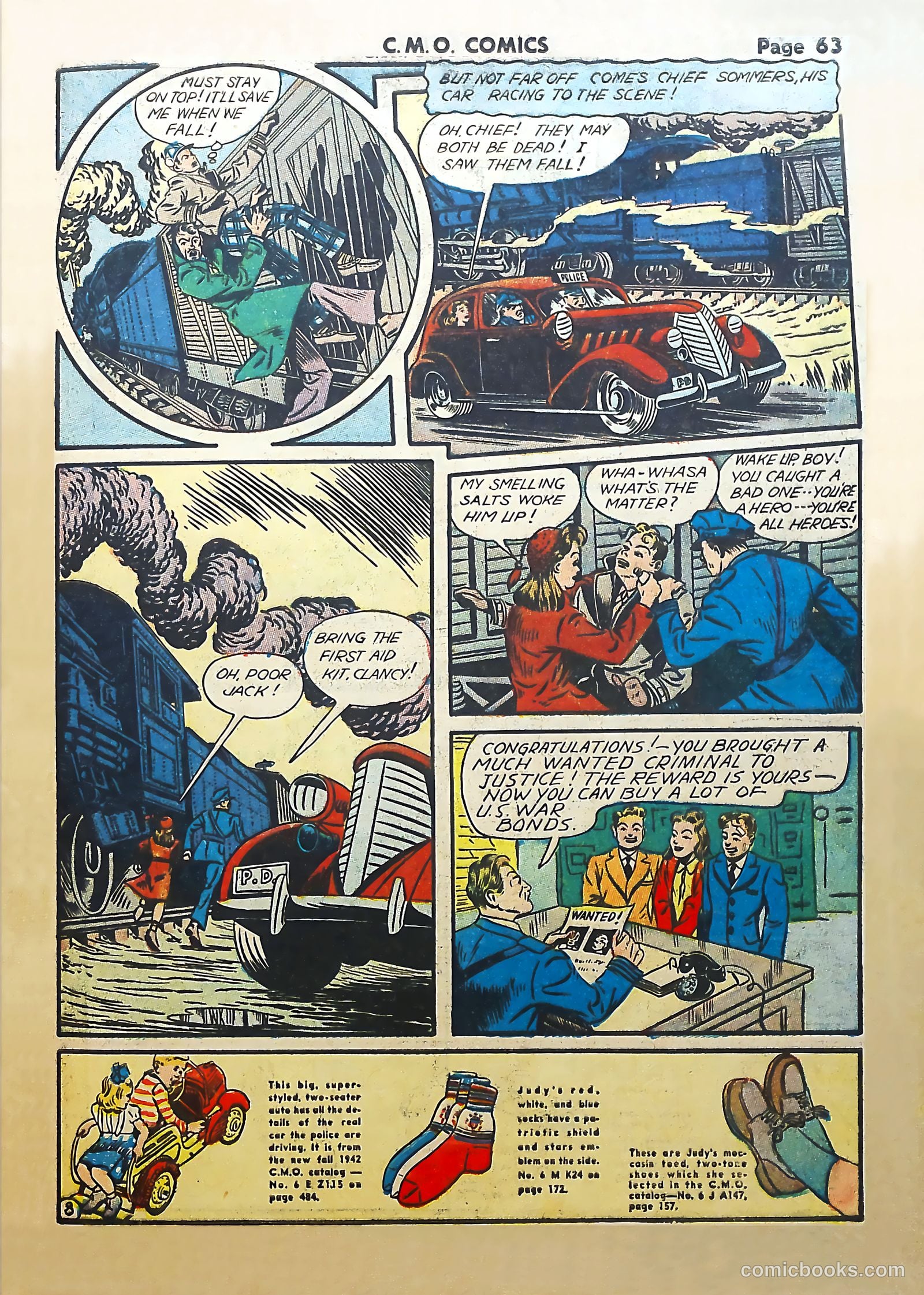 C-M-O Comics #1 (1942) — page 65 of 68