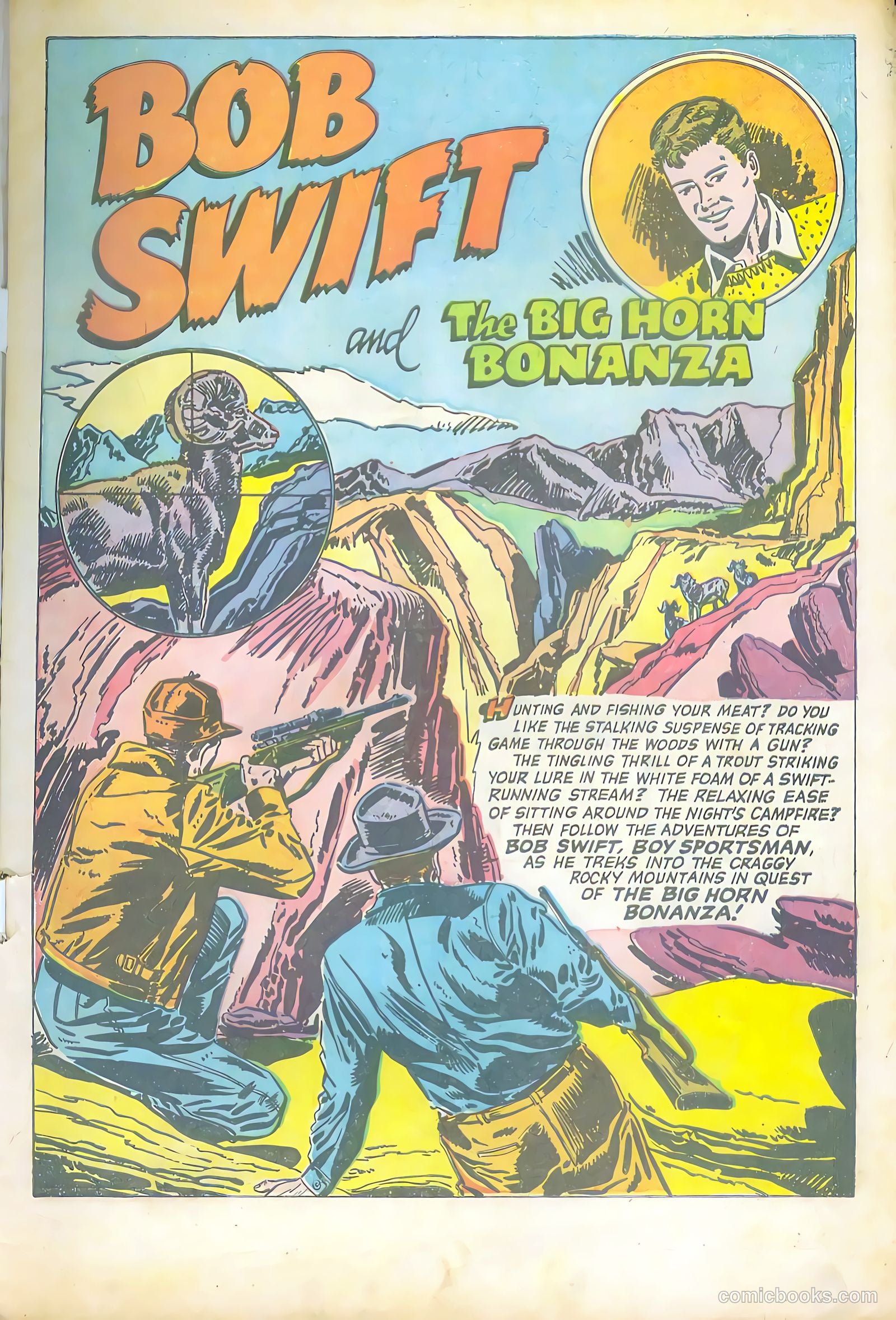 Bob Swift, Boy Sportsman #1 (1951) — page 3 of 36