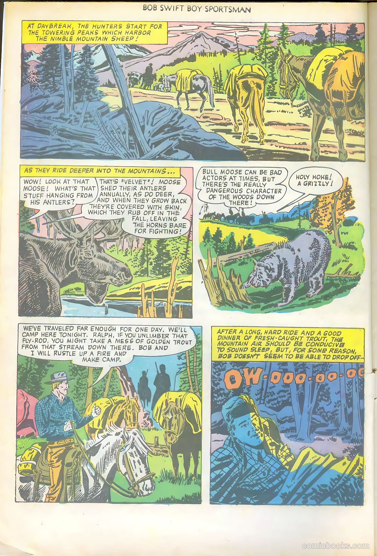 Bob Swift, Boy Sportsman #1 (1951) — page 6 of 36