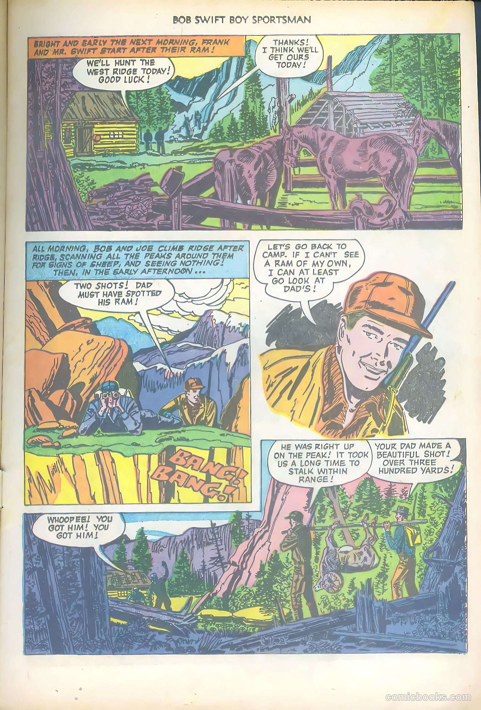 Bob Swift, Boy Sportsman #1 (1951) — page 11 of 36