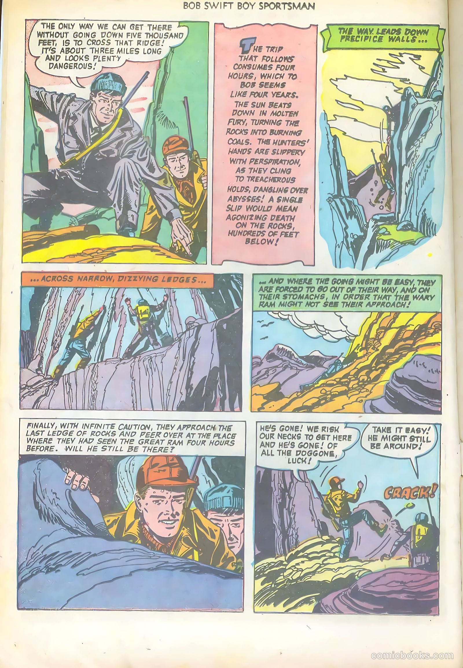 Bob Swift, Boy Sportsman #1 (1951) — page 14 of 36