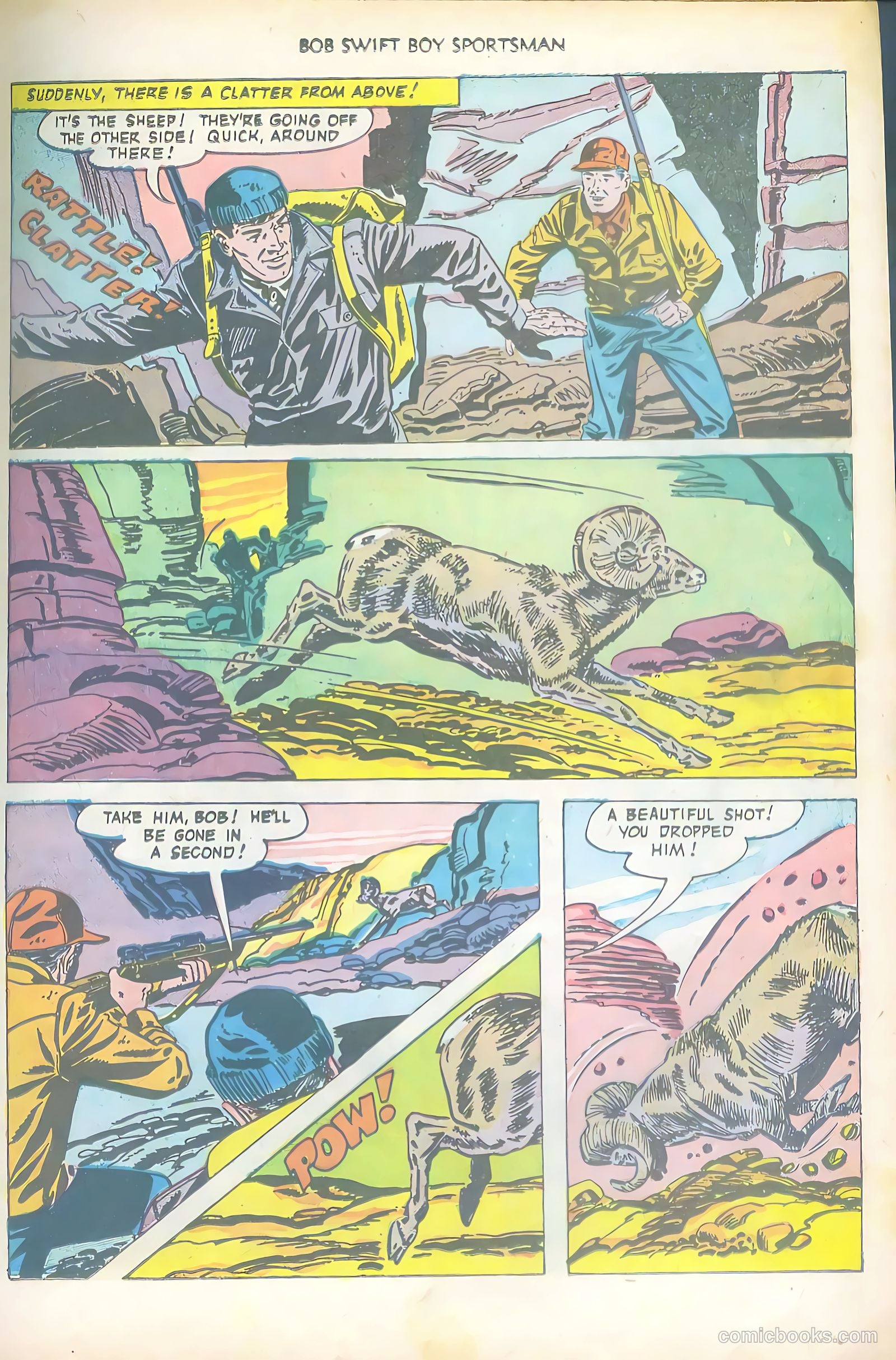Bob Swift, Boy Sportsman #1 (1951) — page 15 of 36