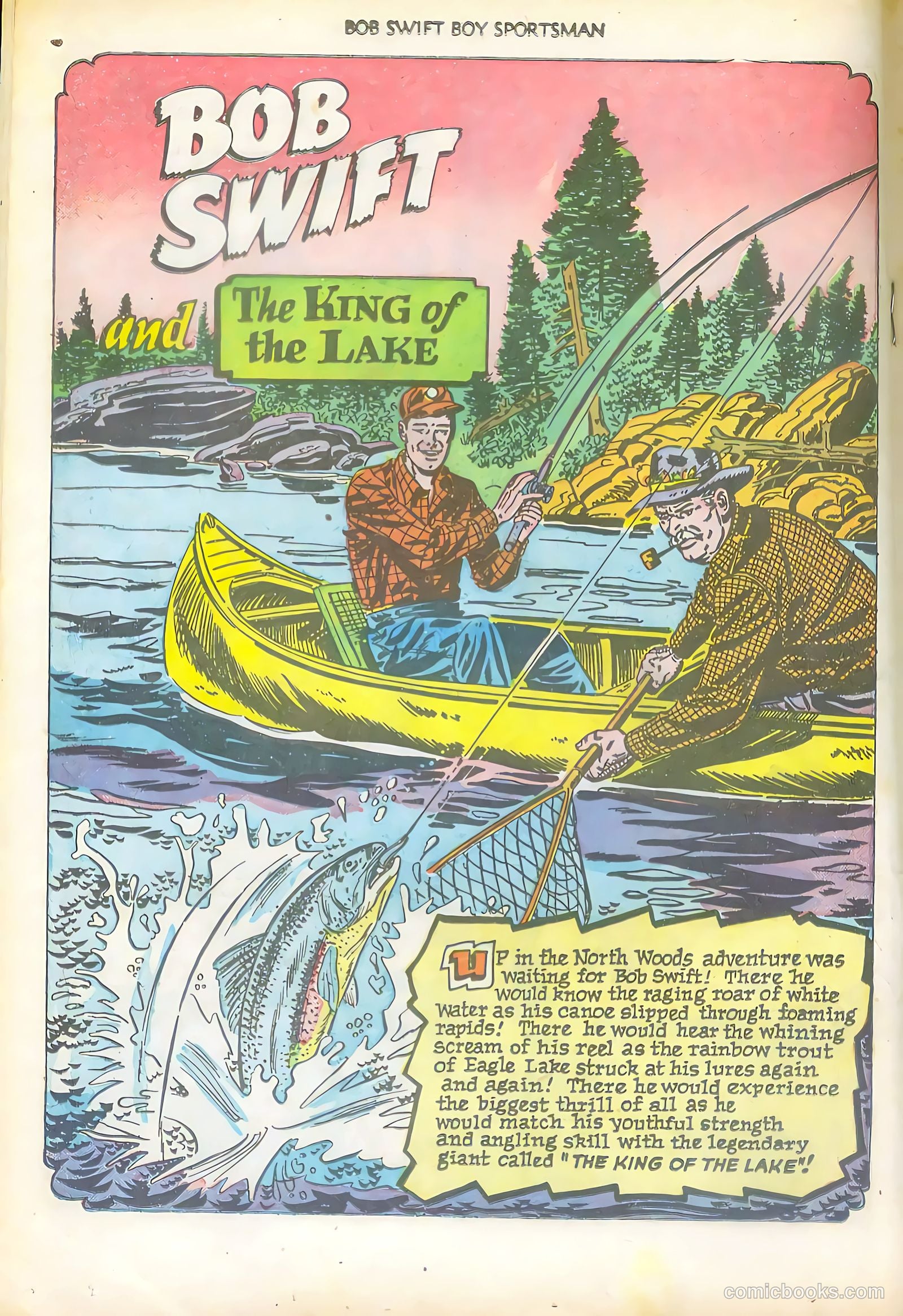 Bob Swift, Boy Sportsman #1 (1951) — page 18 of 36