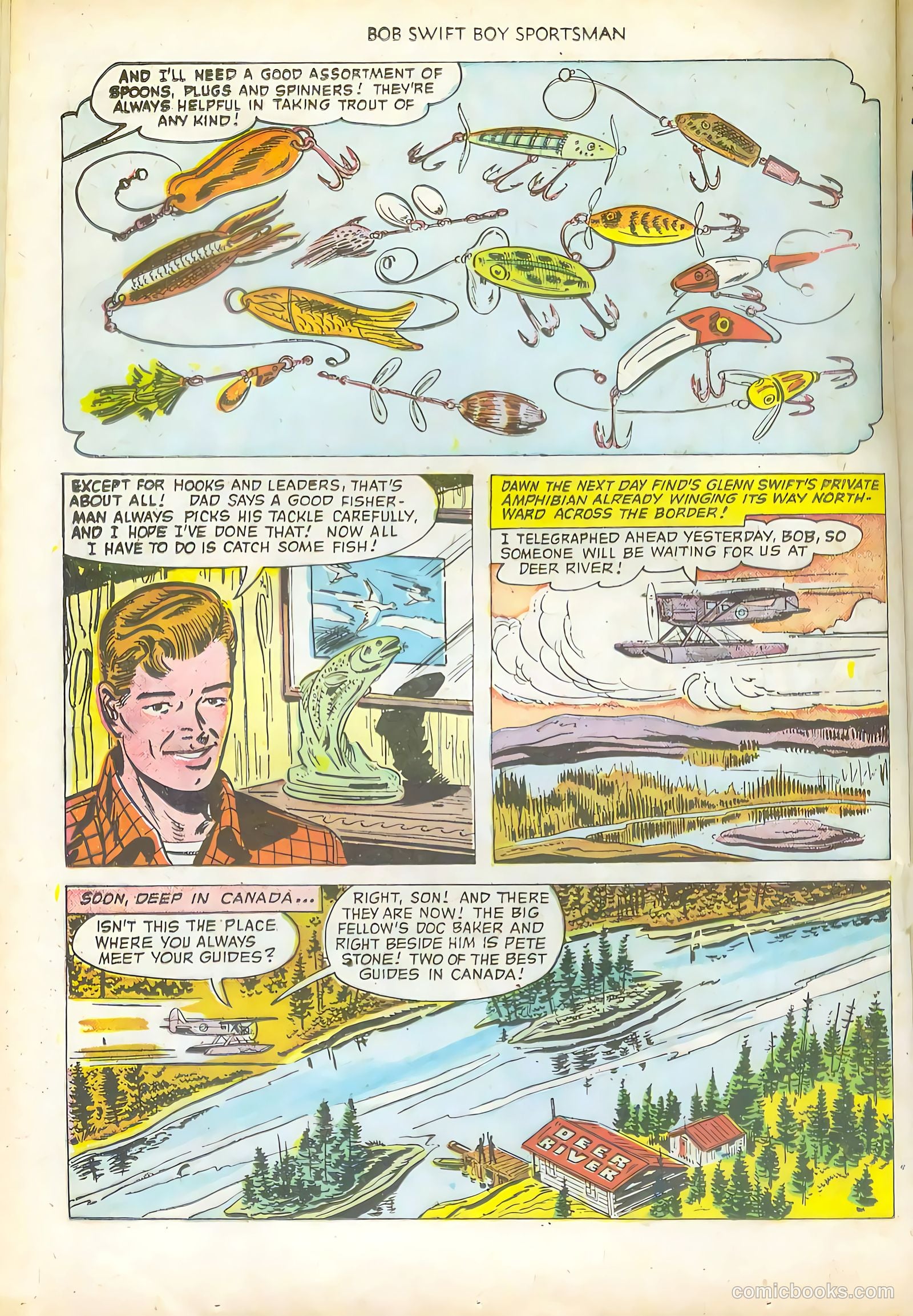 Bob Swift, Boy Sportsman #1 (1951) — page 20 of 36