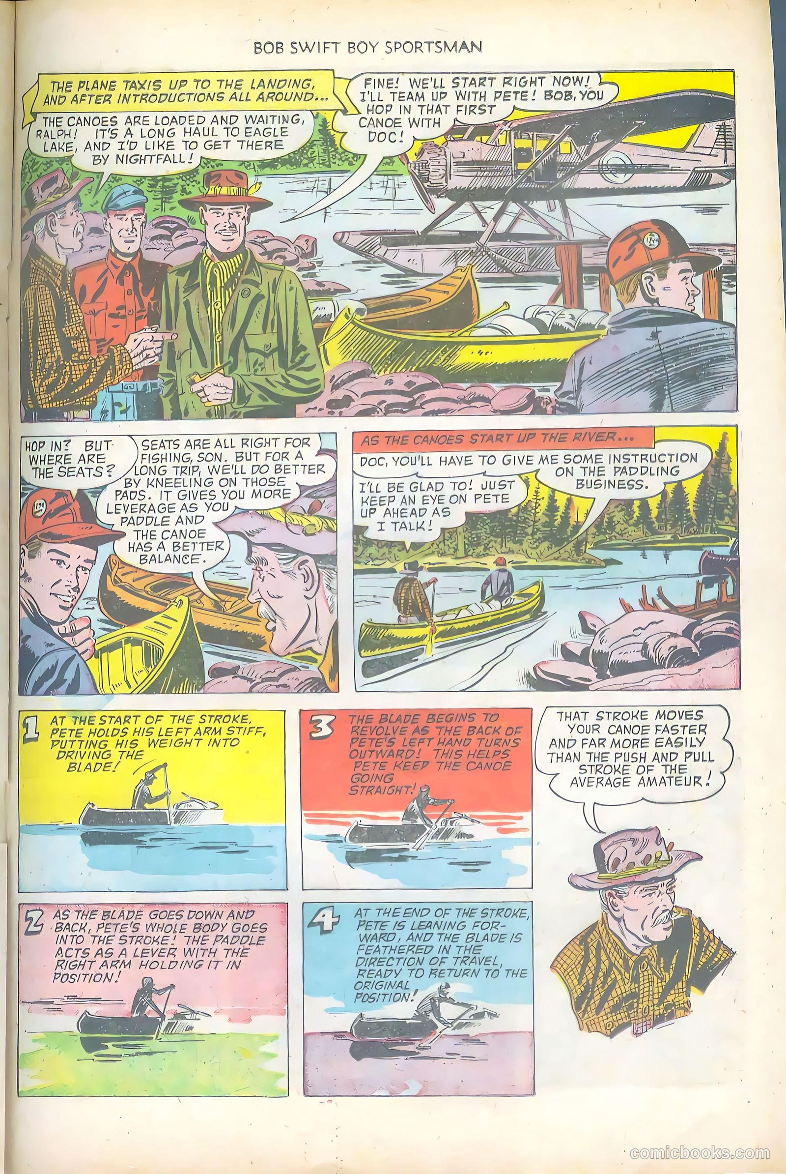 Bob Swift, Boy Sportsman #1 (1951) — page 21 of 36