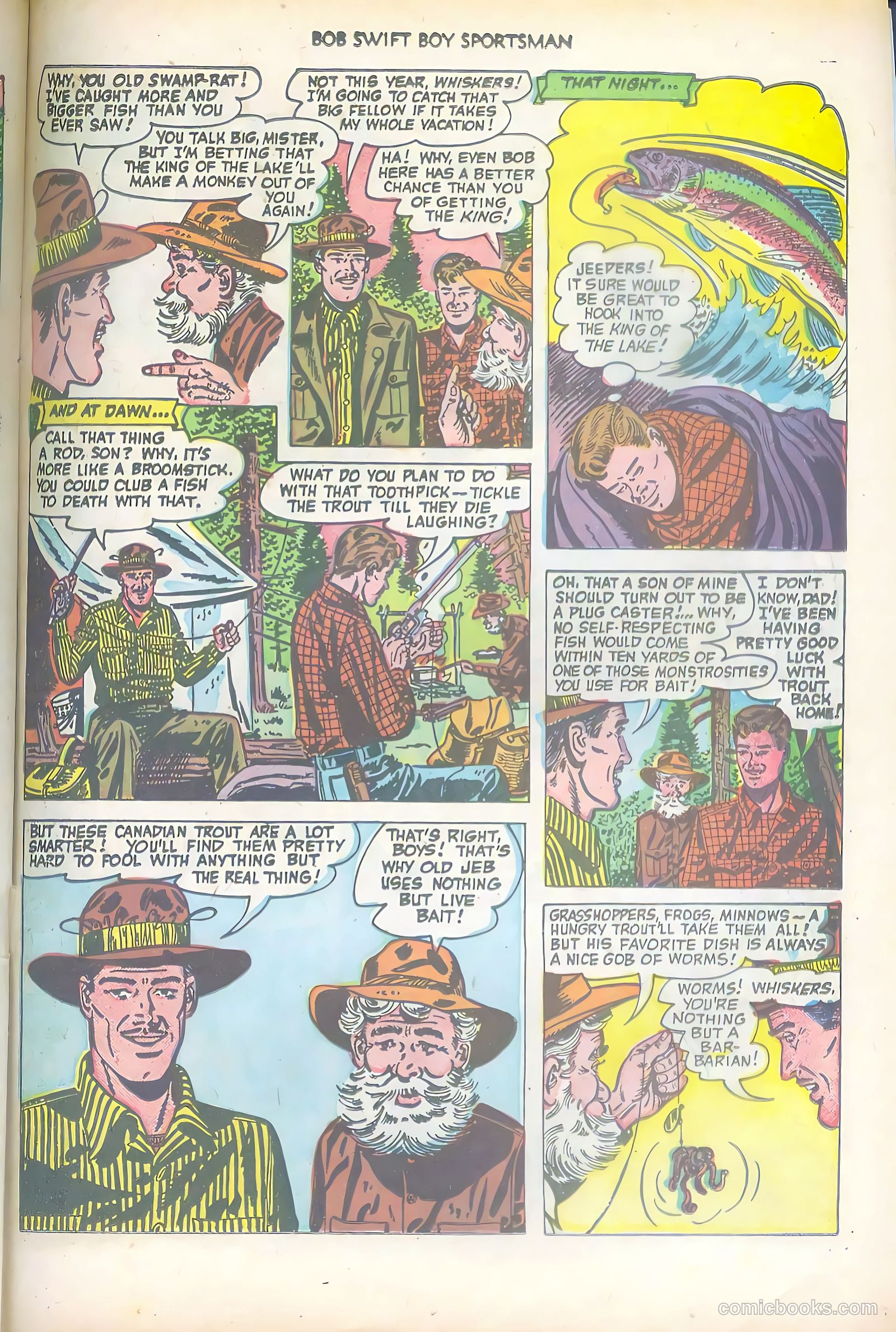 Bob Swift, Boy Sportsman #1 (1951) — page 23 of 36