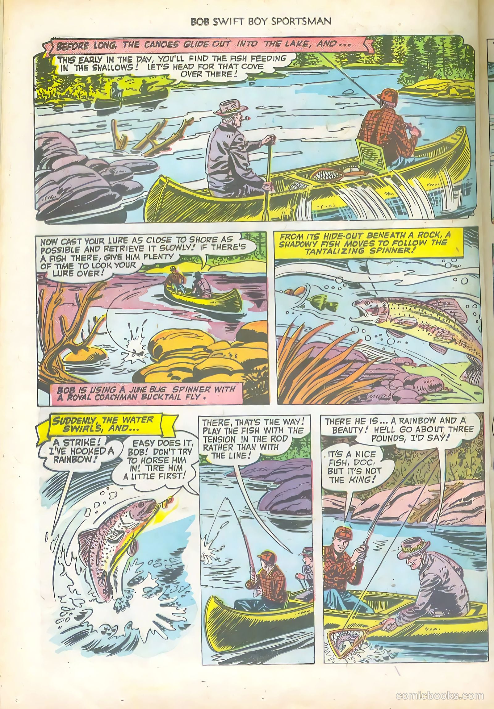 Bob Swift, Boy Sportsman #1 (1951) — page 24 of 36