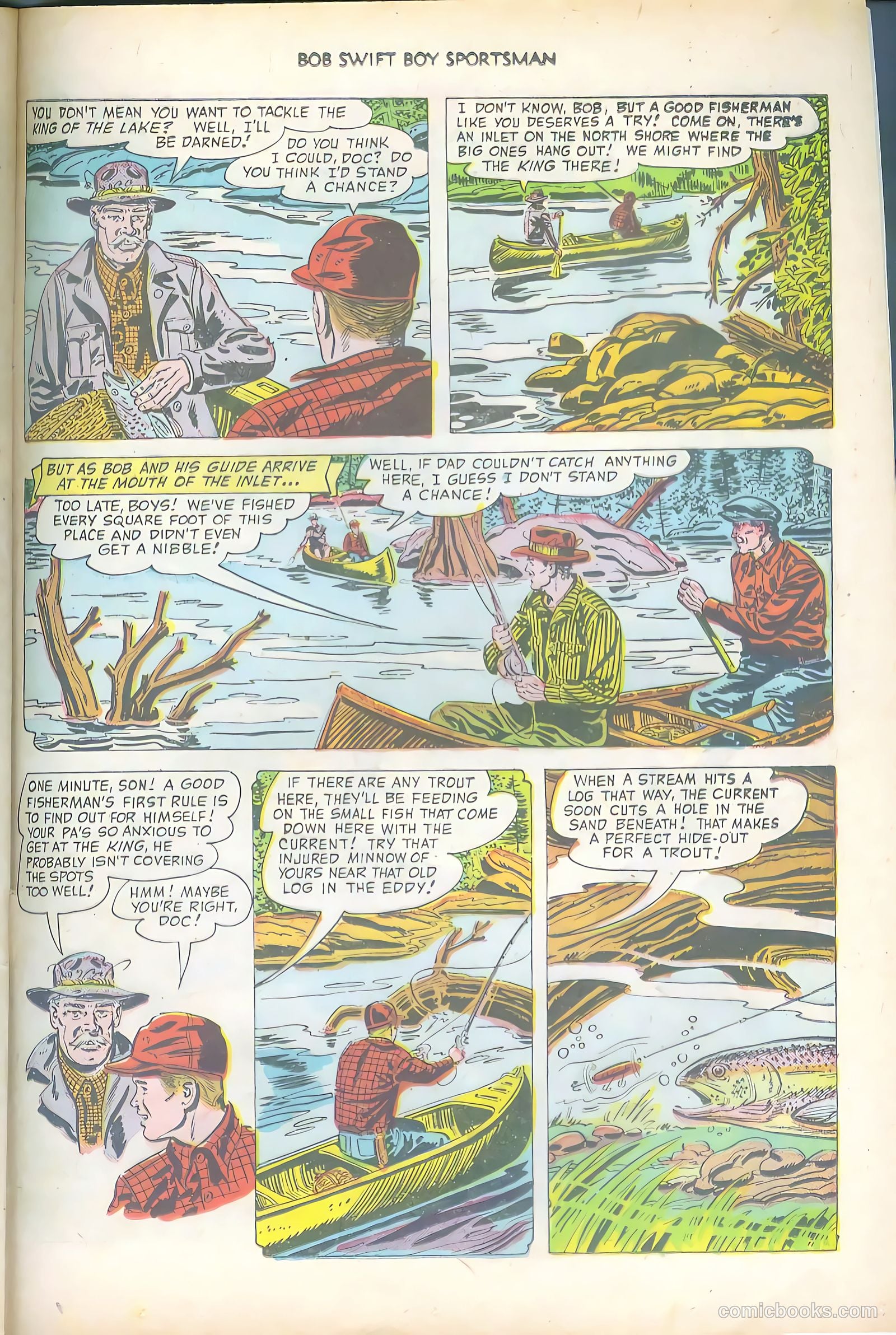 Bob Swift, Boy Sportsman #1 (1951) — page 25 of 36