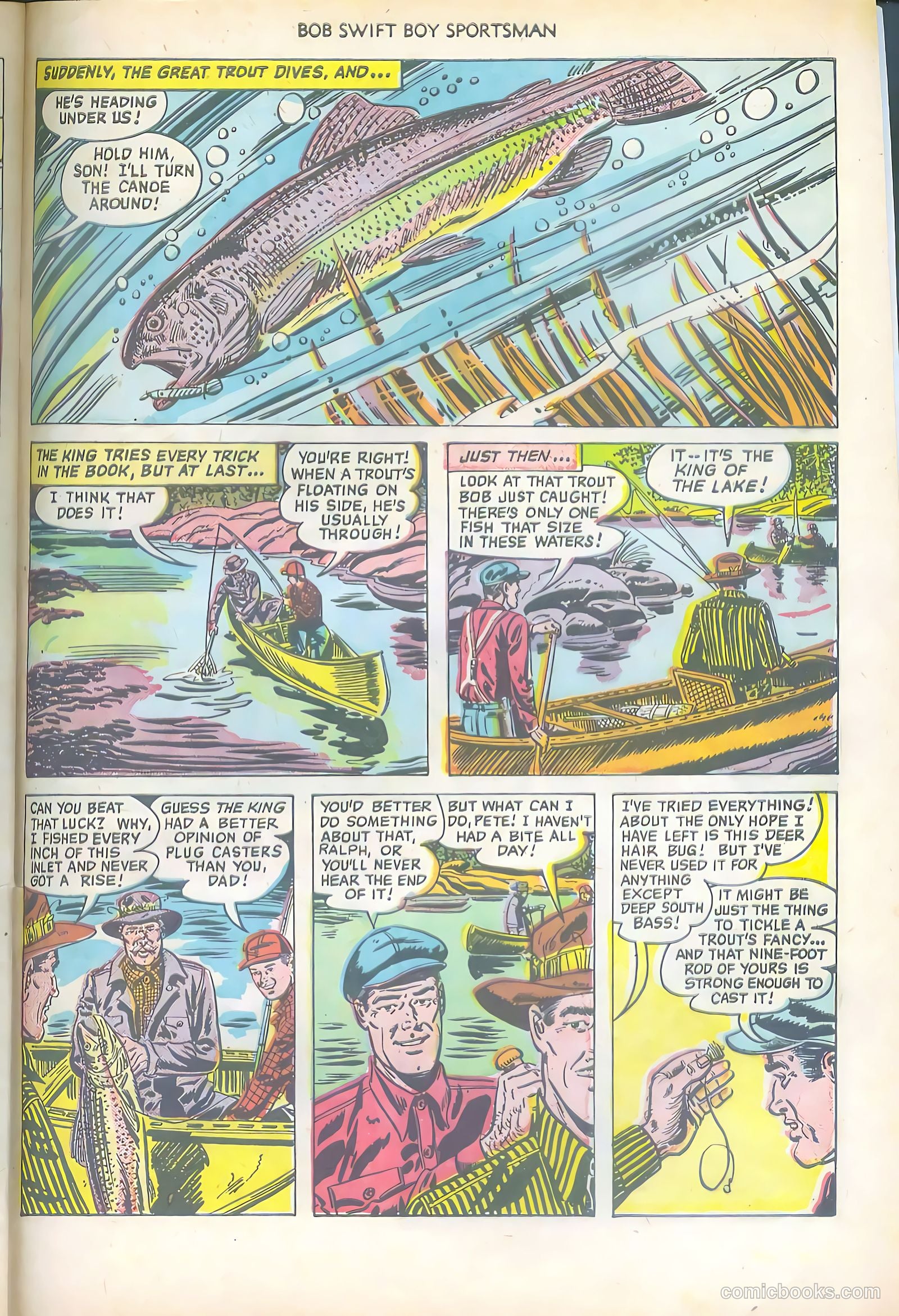Bob Swift, Boy Sportsman #1 (1951) — page 29 of 36