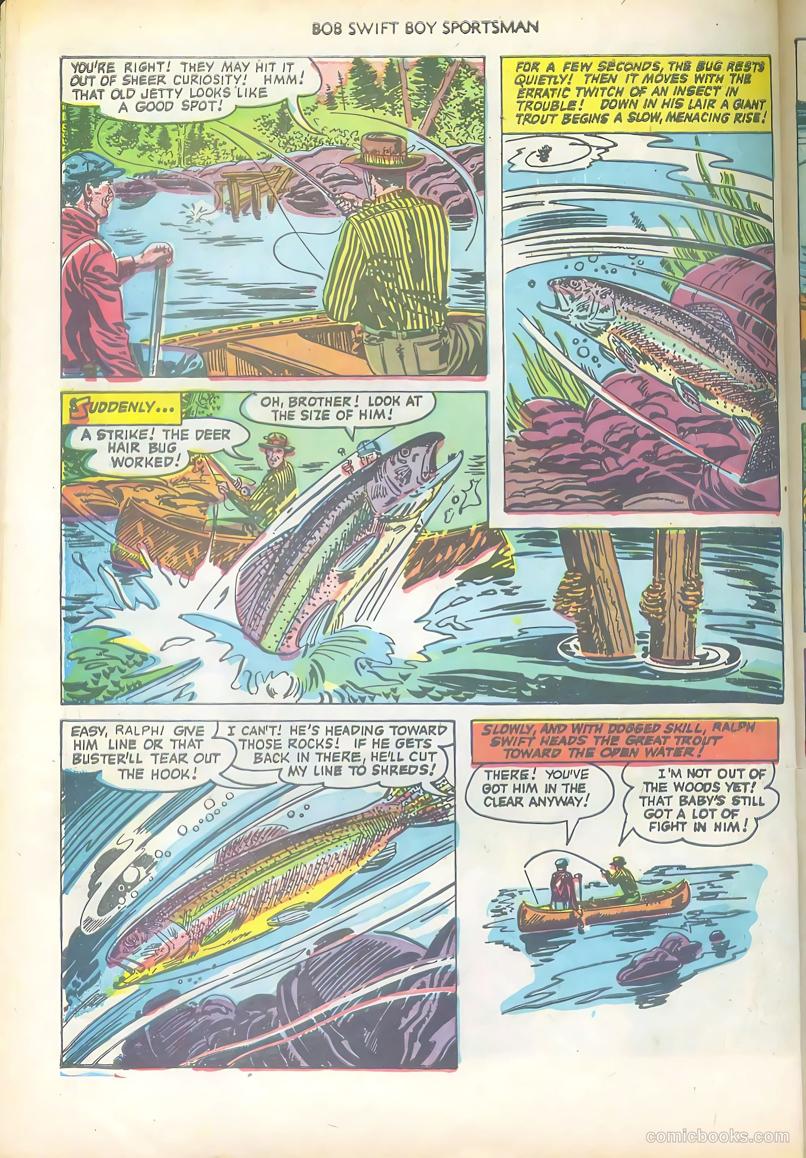 Bob Swift, Boy Sportsman #1 (1951) — page 30 of 36