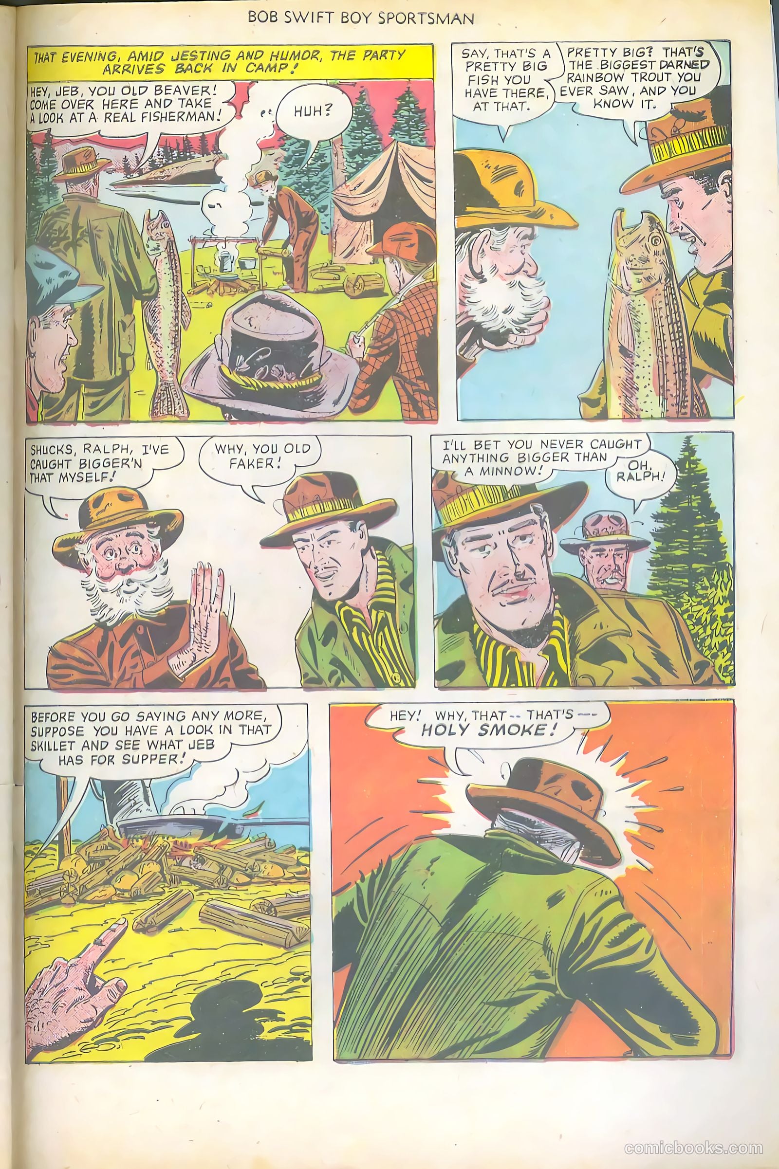 Bob Swift, Boy Sportsman #1 (1951) — page 33 of 36