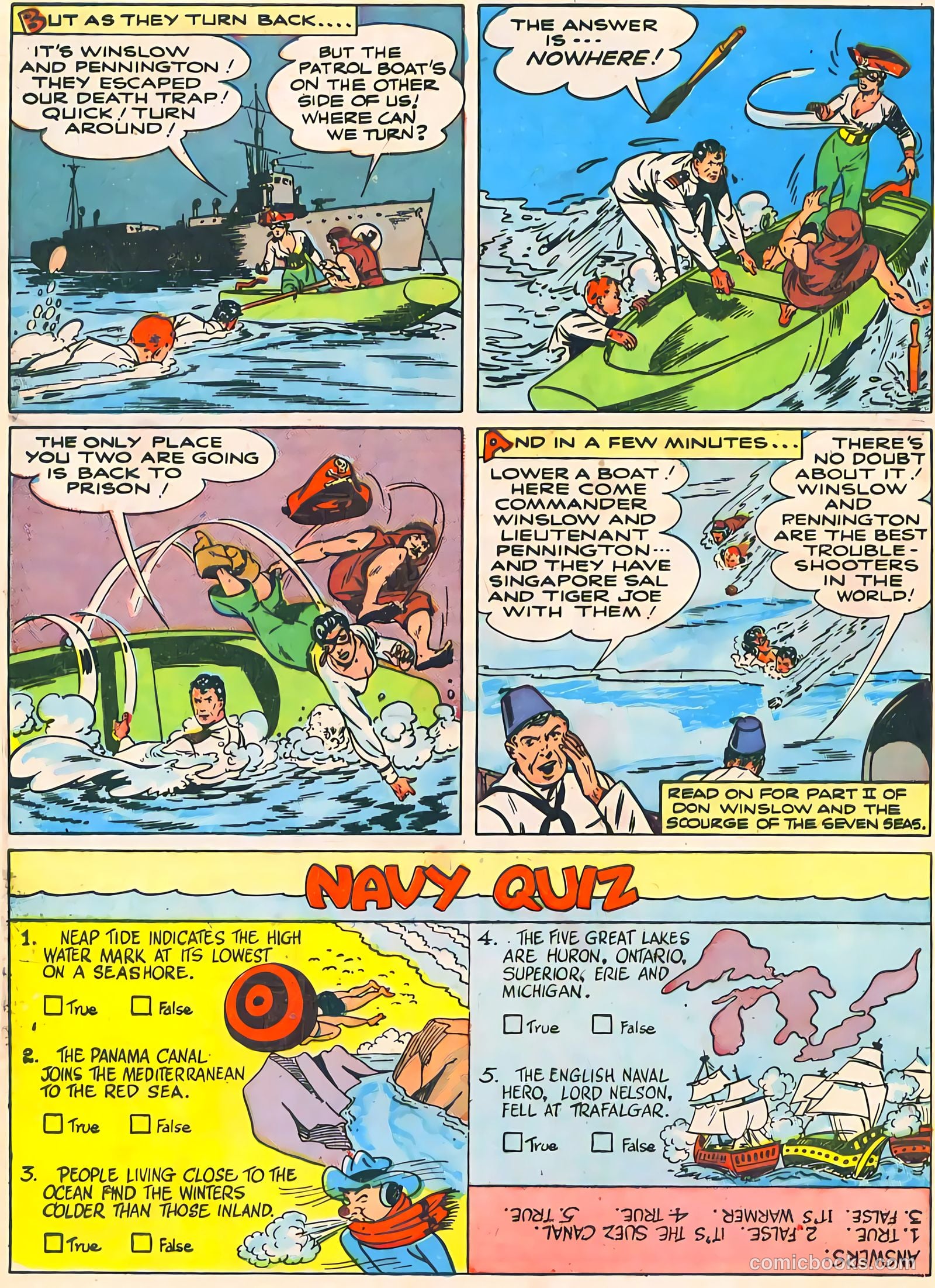 Don Winslow of the Navy #57 (1948) — page 8 of 36