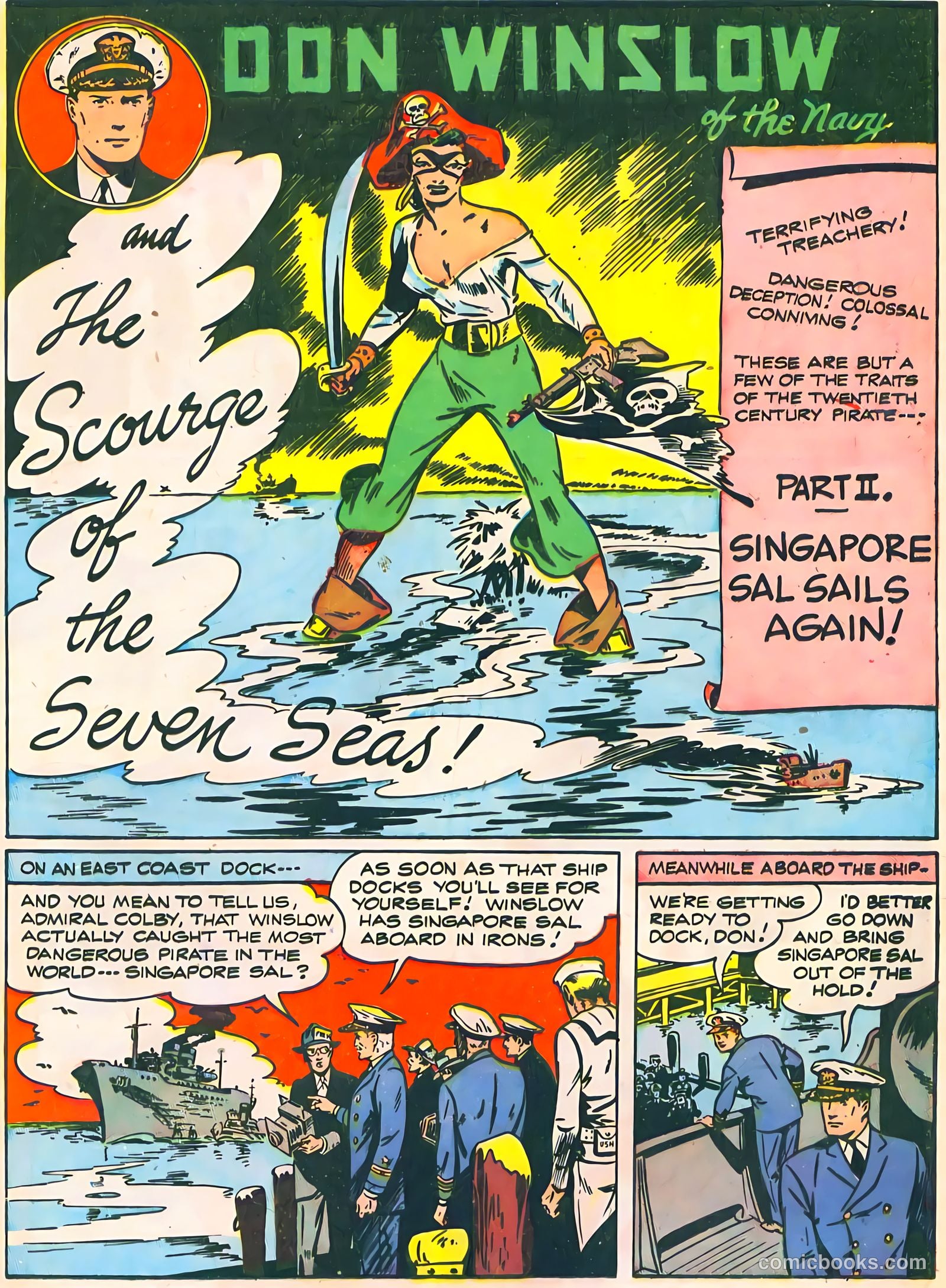 Don Winslow of the Navy #57 (1948) — page 17 of 36