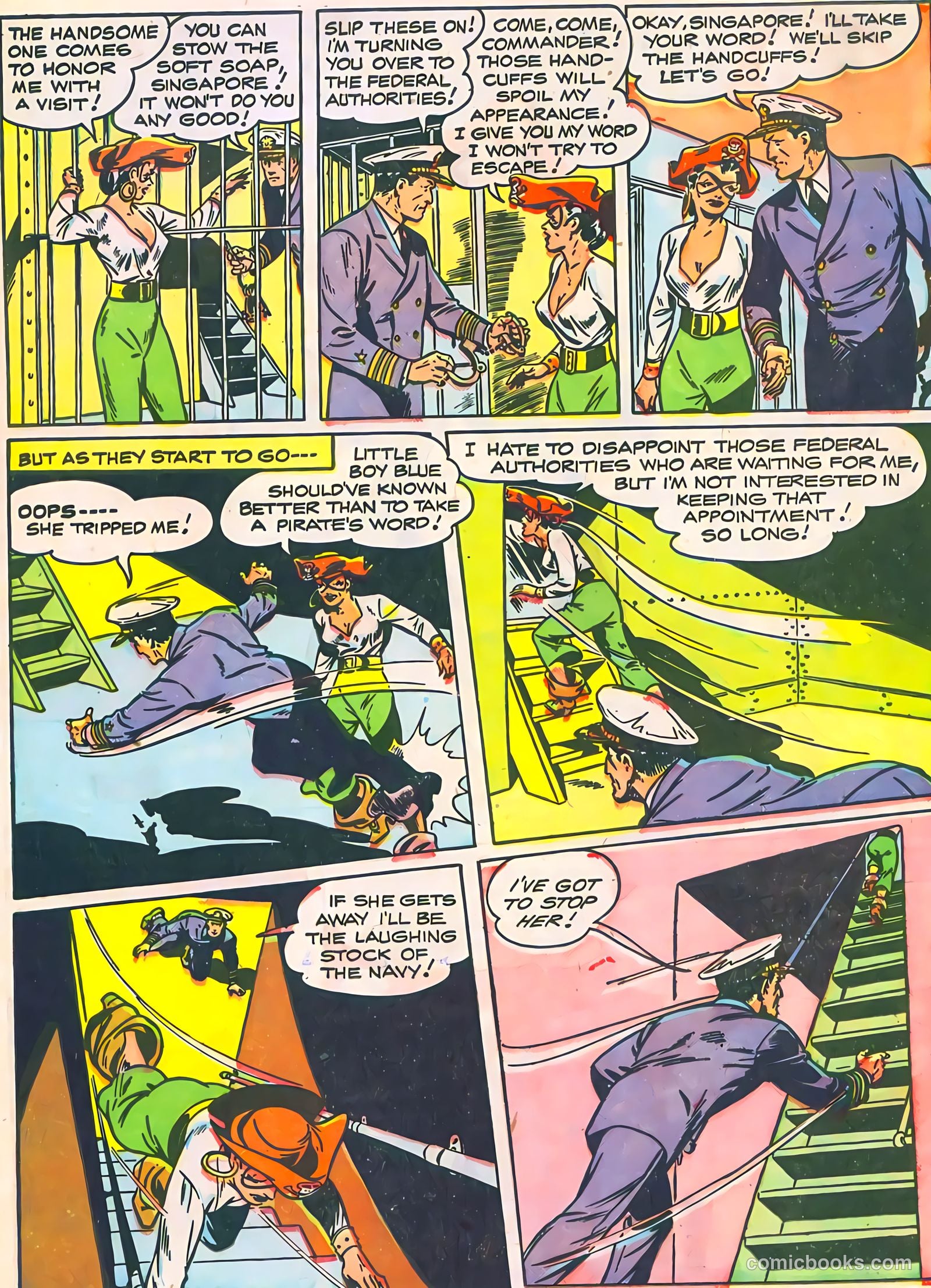 Don Winslow of the Navy #57 (1948) — page 18 of 36