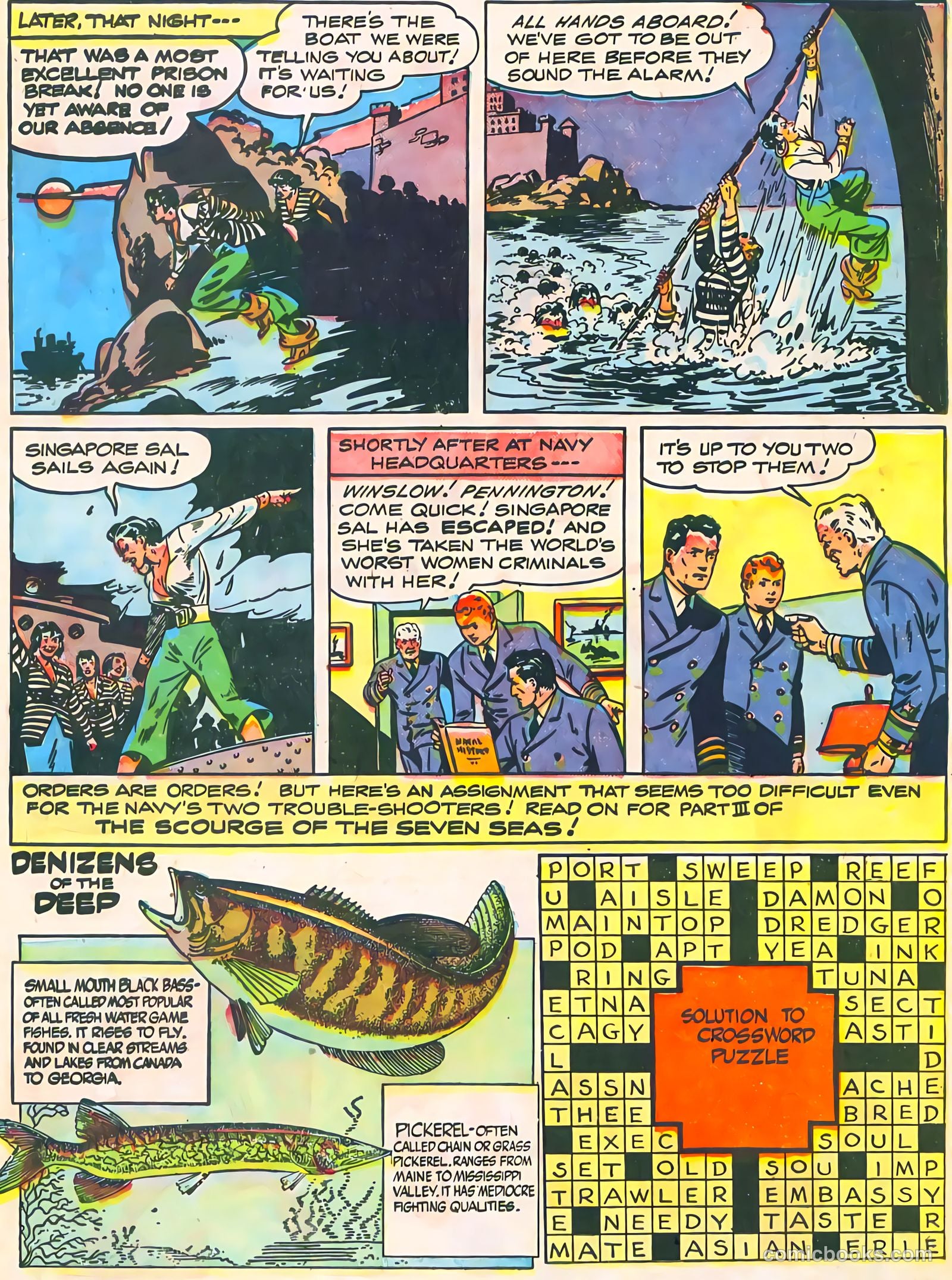 Don Winslow of the Navy #57 (1948) — page 22 of 36