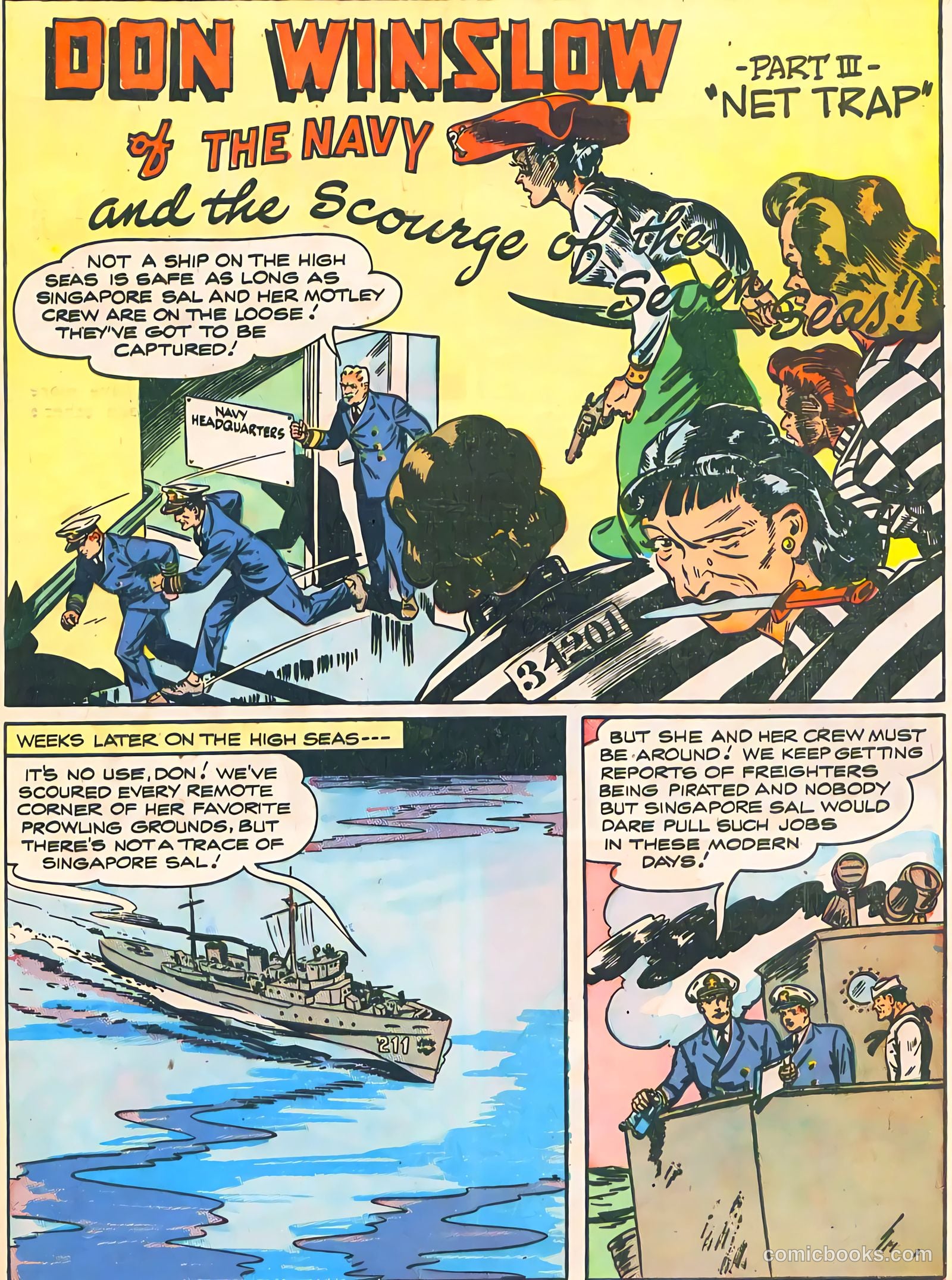Don Winslow of the Navy #57 (1948) — page 29 of 36