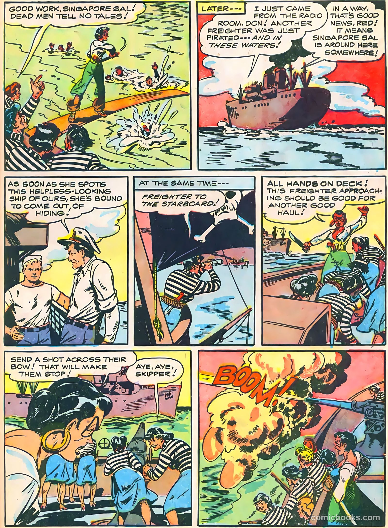 Don Winslow of the Navy #57 (1948) — page 31 of 36