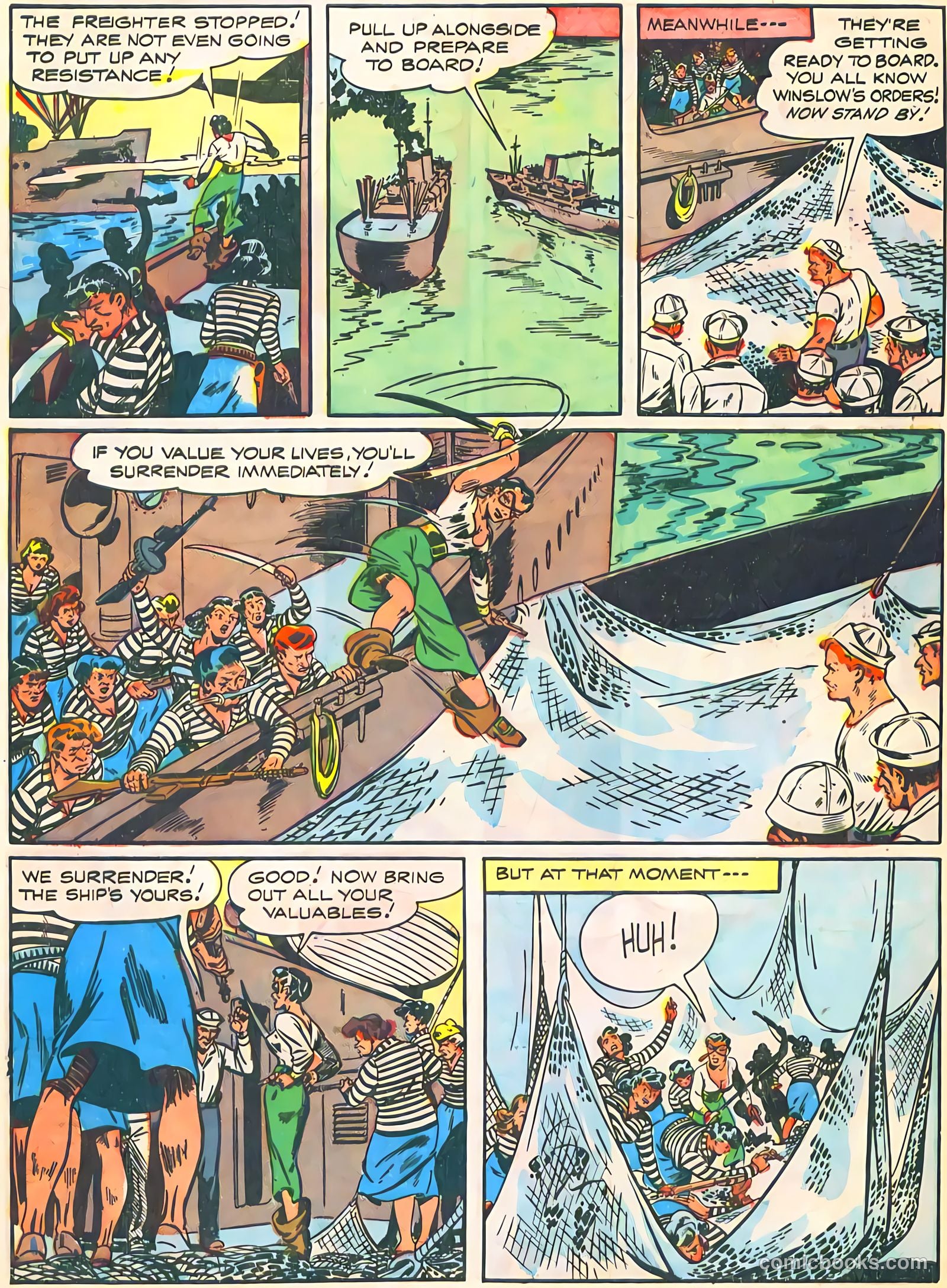 Don Winslow of the Navy #57 (1948) — page 32 of 36