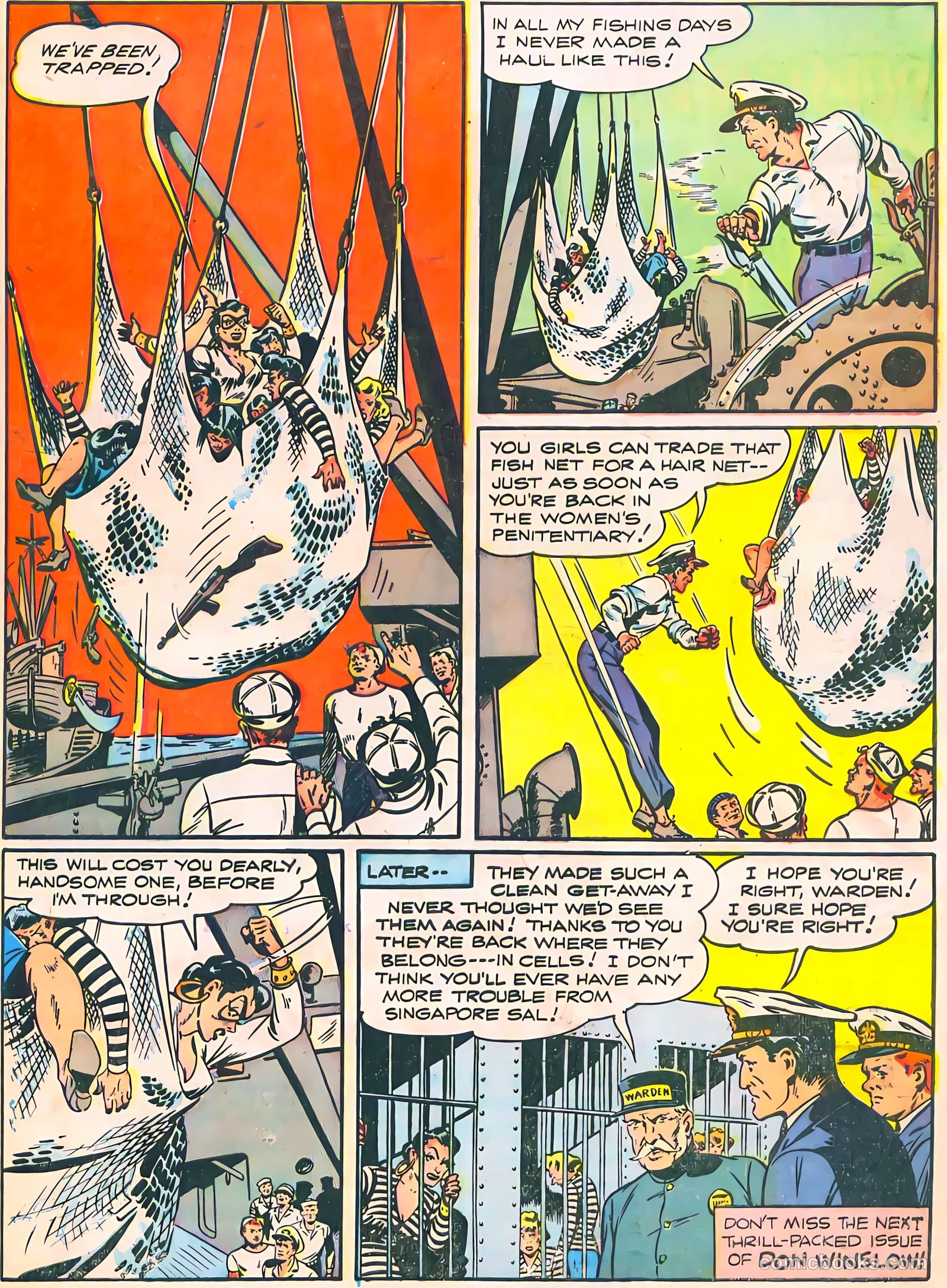 Don Winslow of the Navy #57 (1948) — page 33 of 36