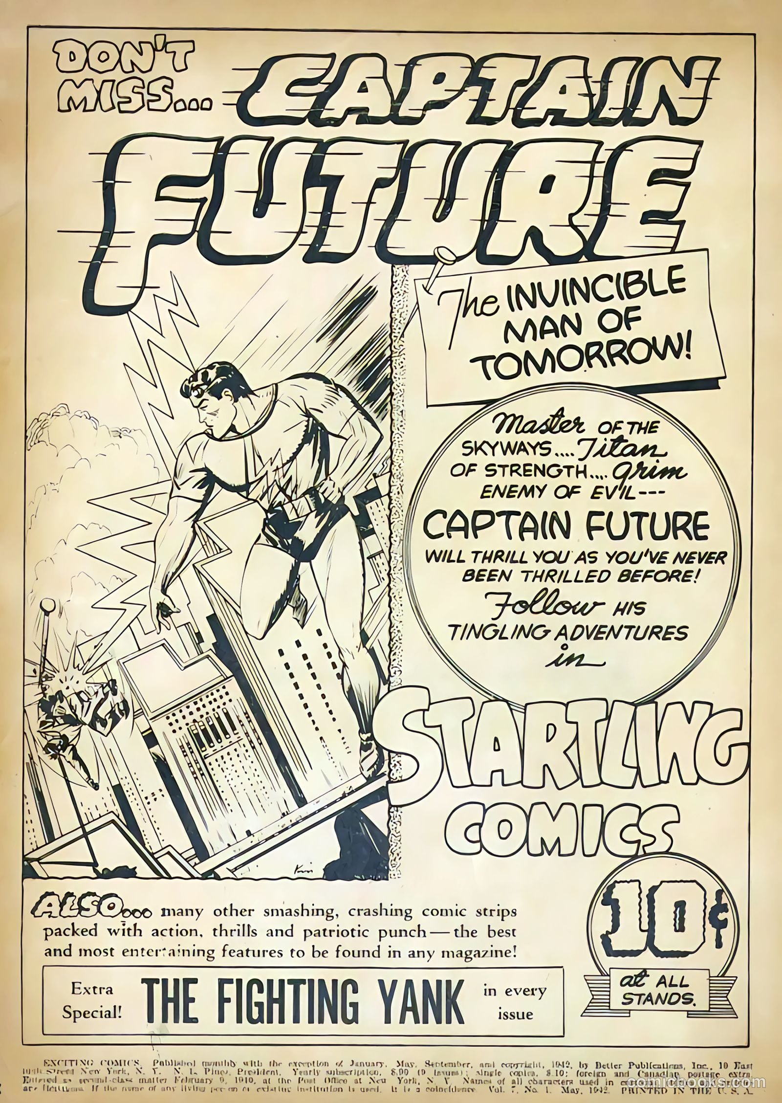 Exciting Comics #19 (1942) — page 2 of 68