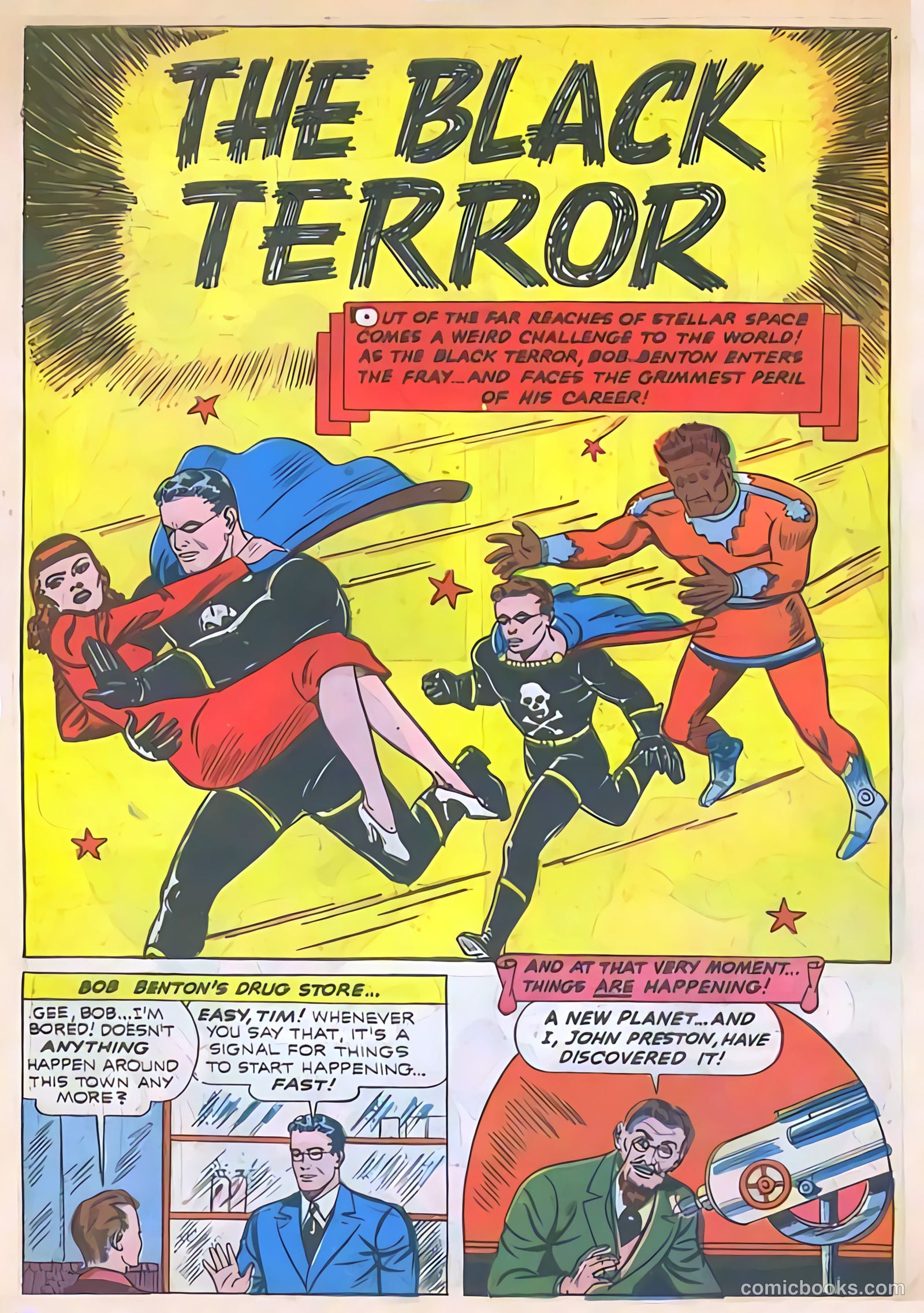 Exciting Comics #19 (1942) — page 3 of 68