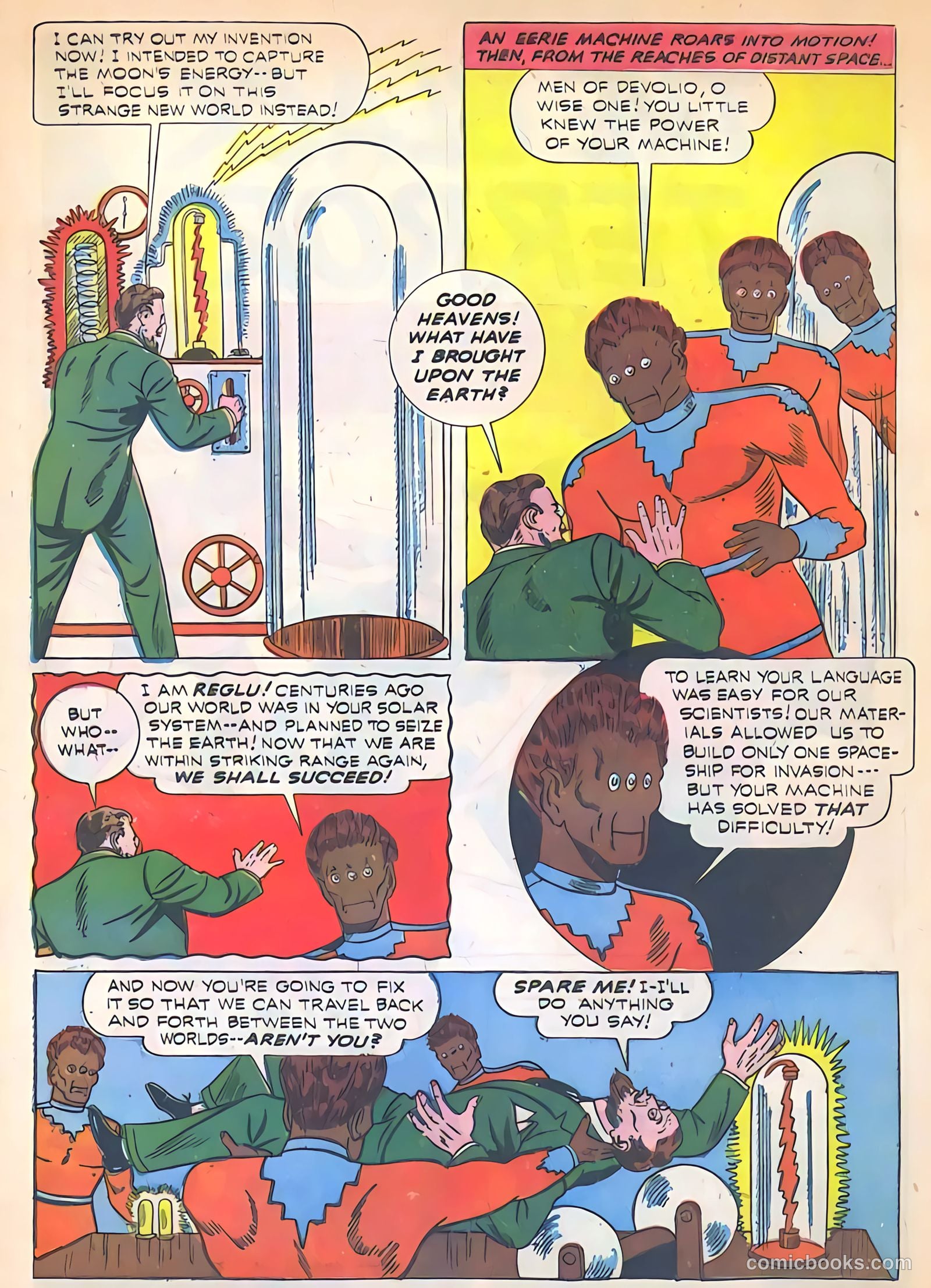 Exciting Comics #19 (1942) — page 4 of 68