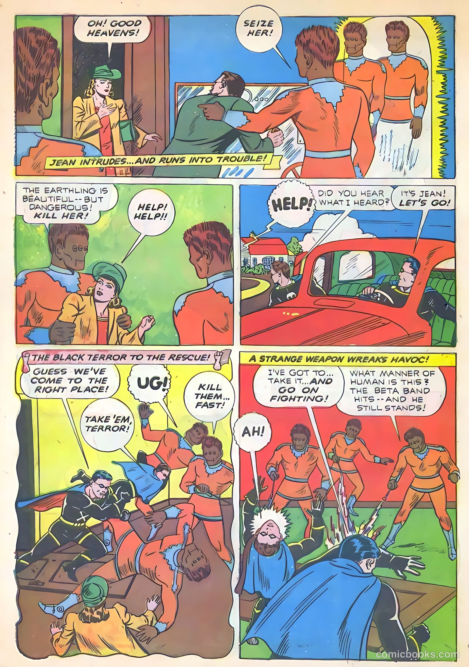 Exciting Comics #19 (1942) — page 6 of 68