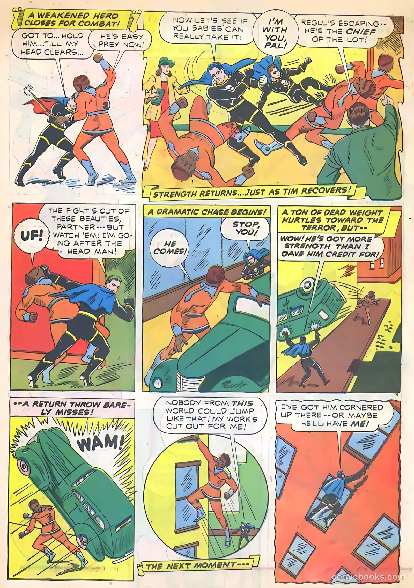 Exciting Comics #19 (1942) — page 7 of 68