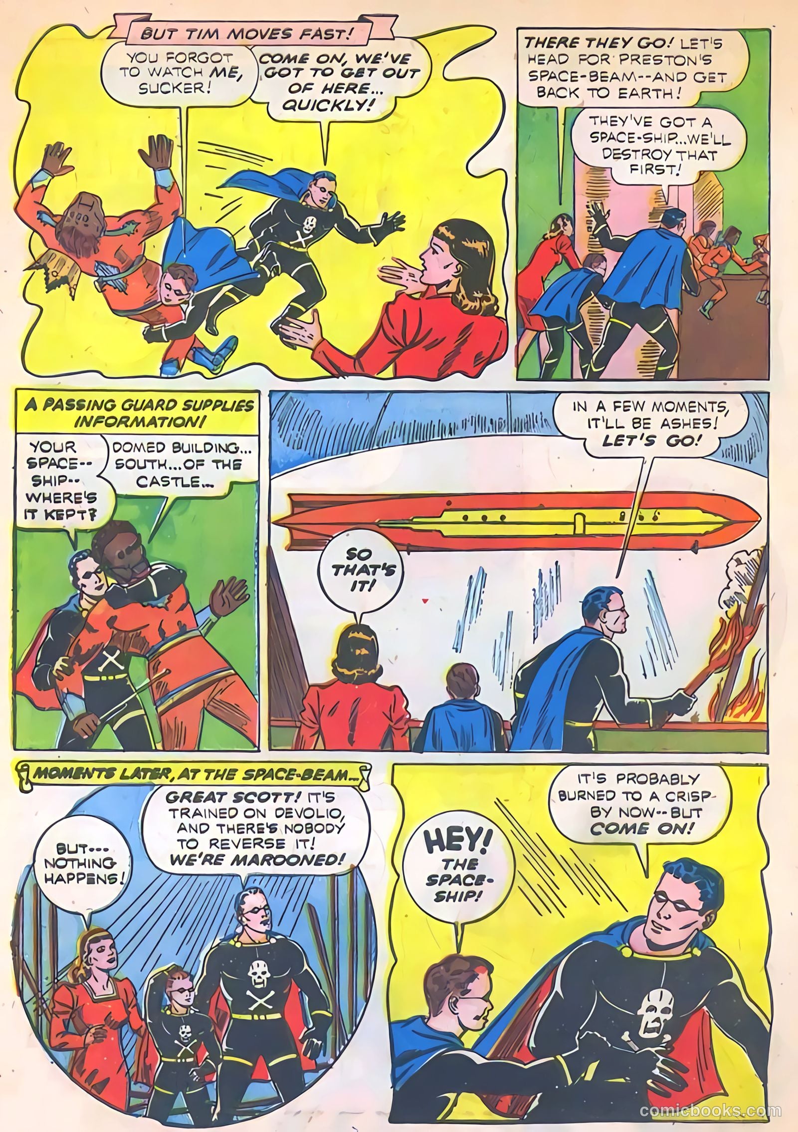 Exciting Comics #19 (1942) — page 12 of 68